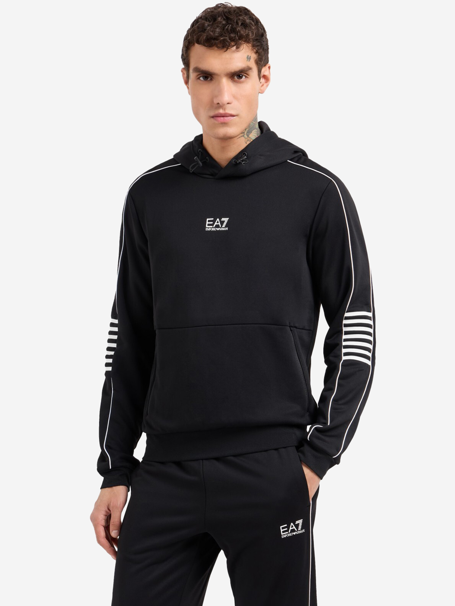 

Худи мужское EA7 Sweatshirt, Черный