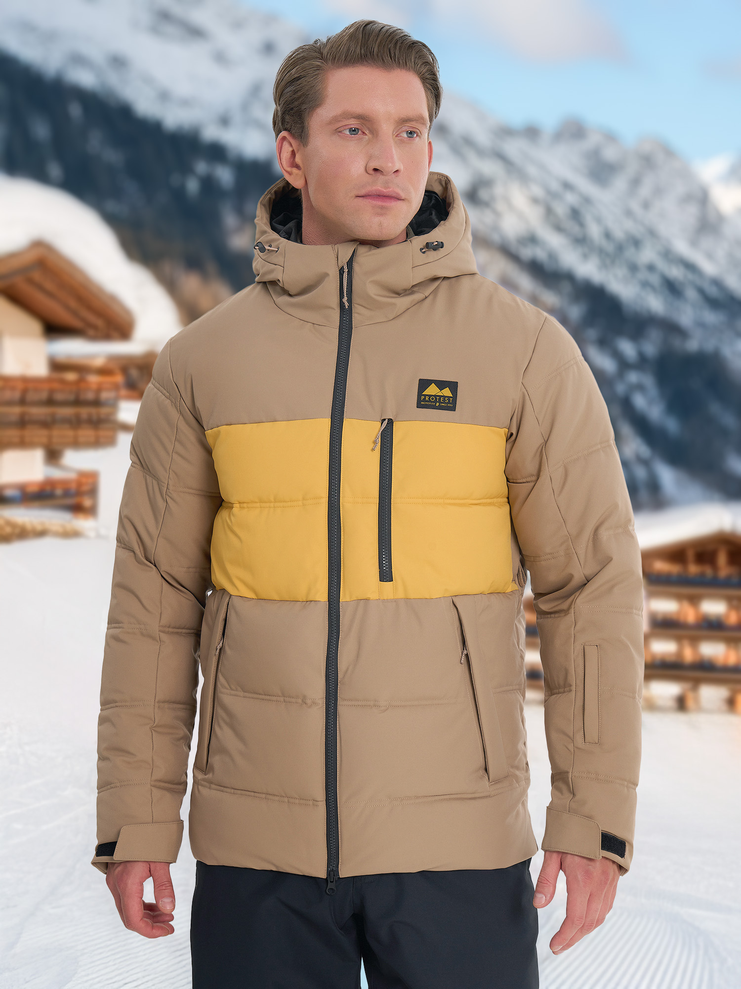 

Пуховик мужской Protest, Бежевый
