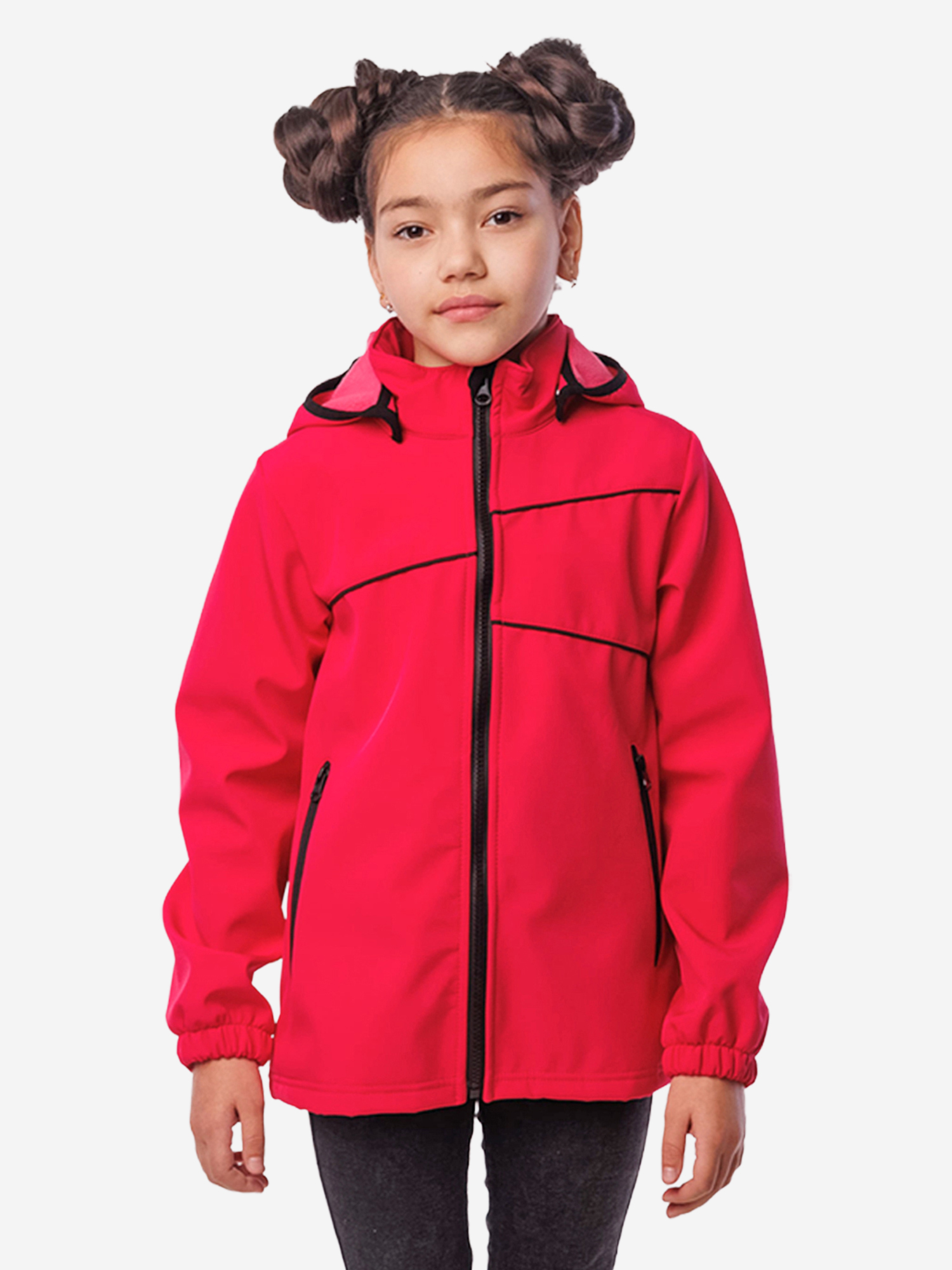 Изображение товара Куртка из софтшелла детская UKI KIDS, Малиновый Изображение товара Куртка из софтшелла детская UKI KIDS, Малиновый