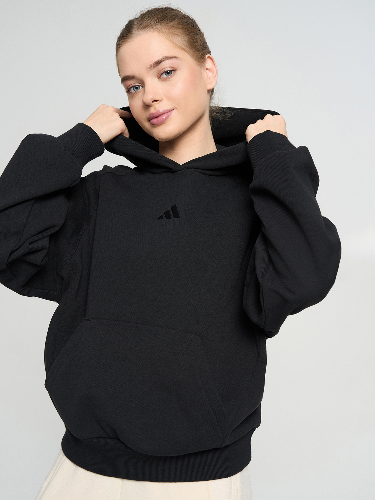 Худи женское adidas, Черный