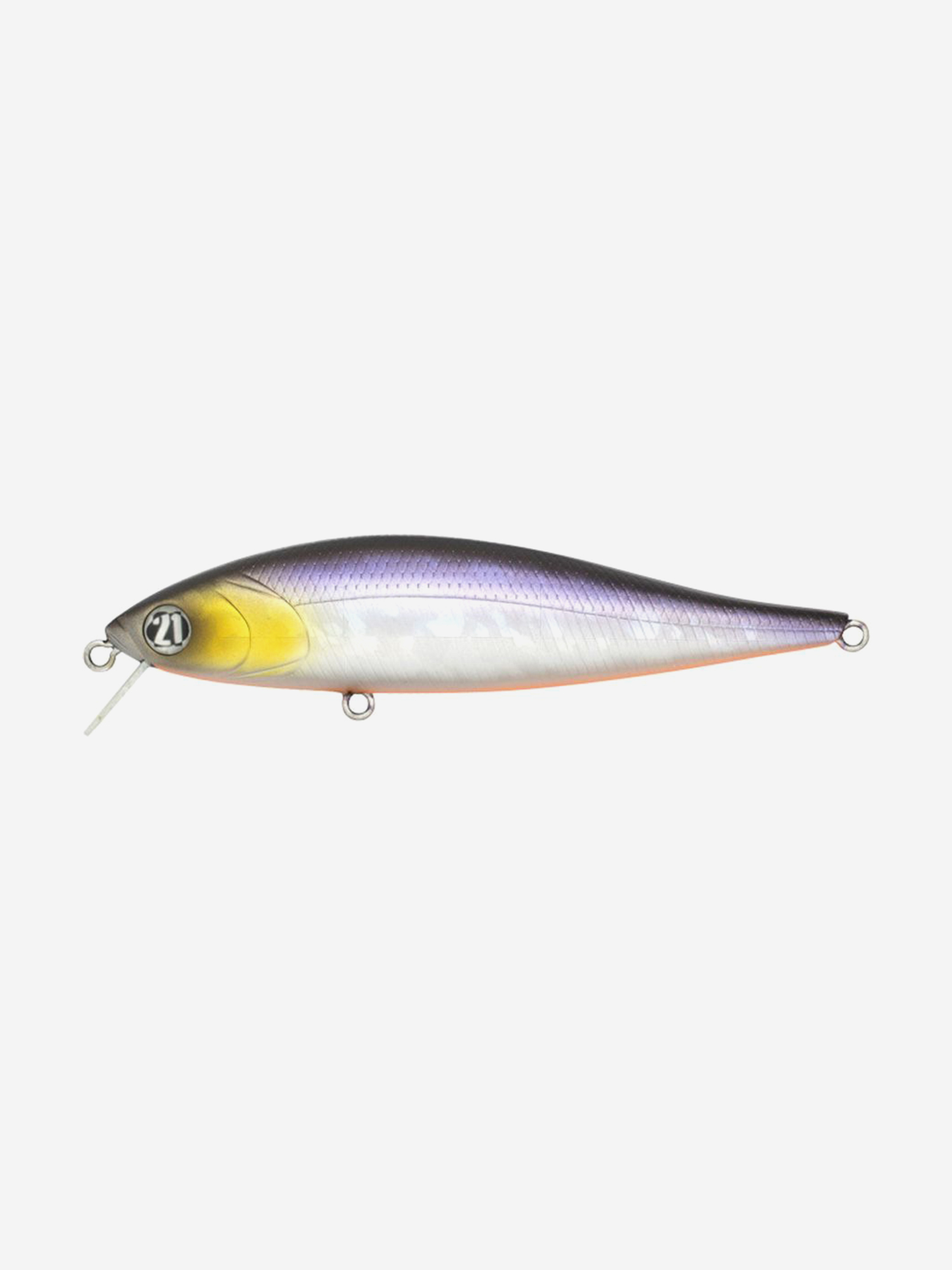Изображение товара Воблер Pontoon21, Bet-A-Minnow 92SP-SR, 92мм, 12.2 гр., 0.3-0.5 м., Сиреневый/серебристый/желтый