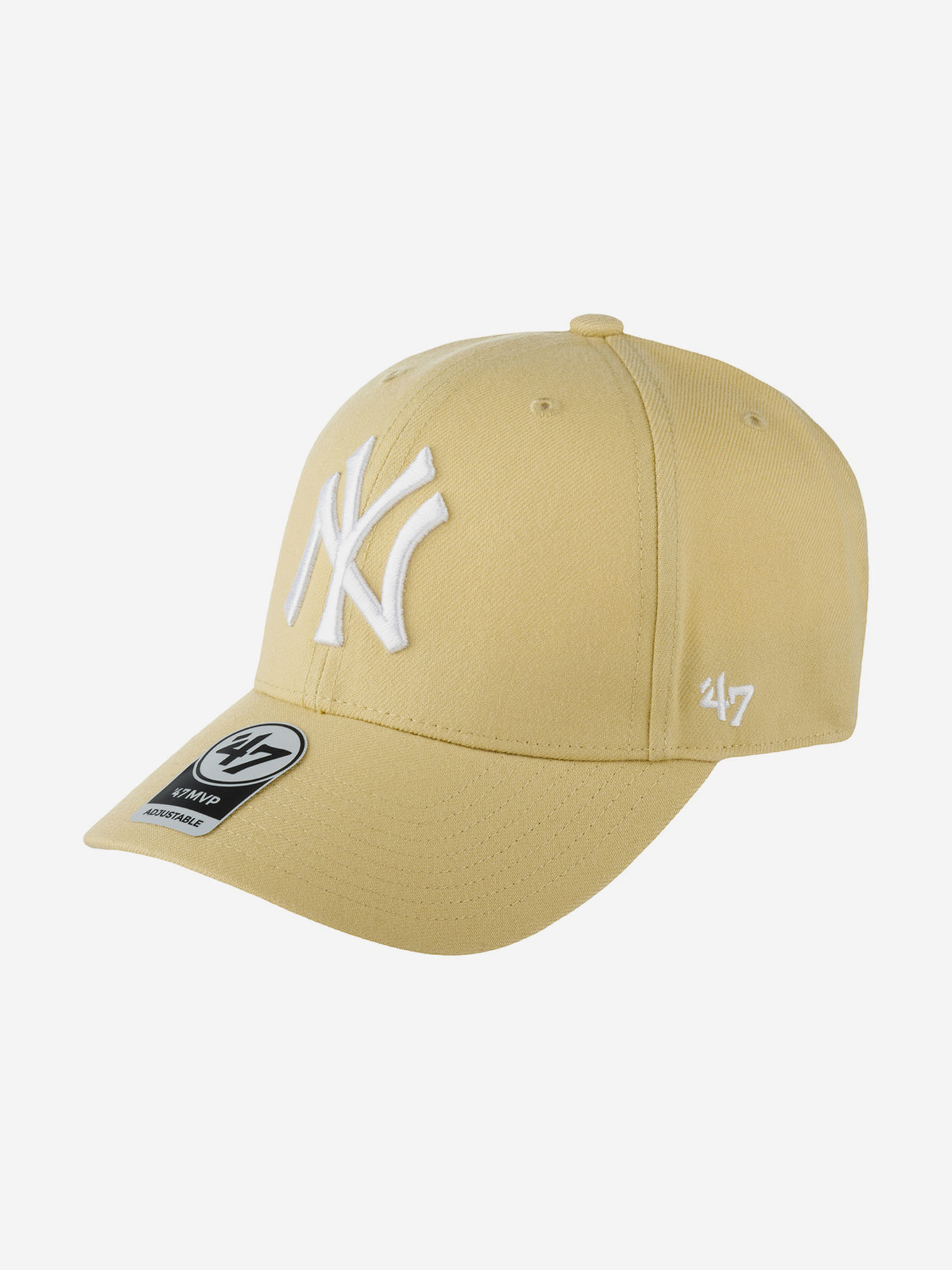 Бейсболка 47 BRAND B-MVPSP17WBP-LG New York Yankees MLB (желтый), Желтый