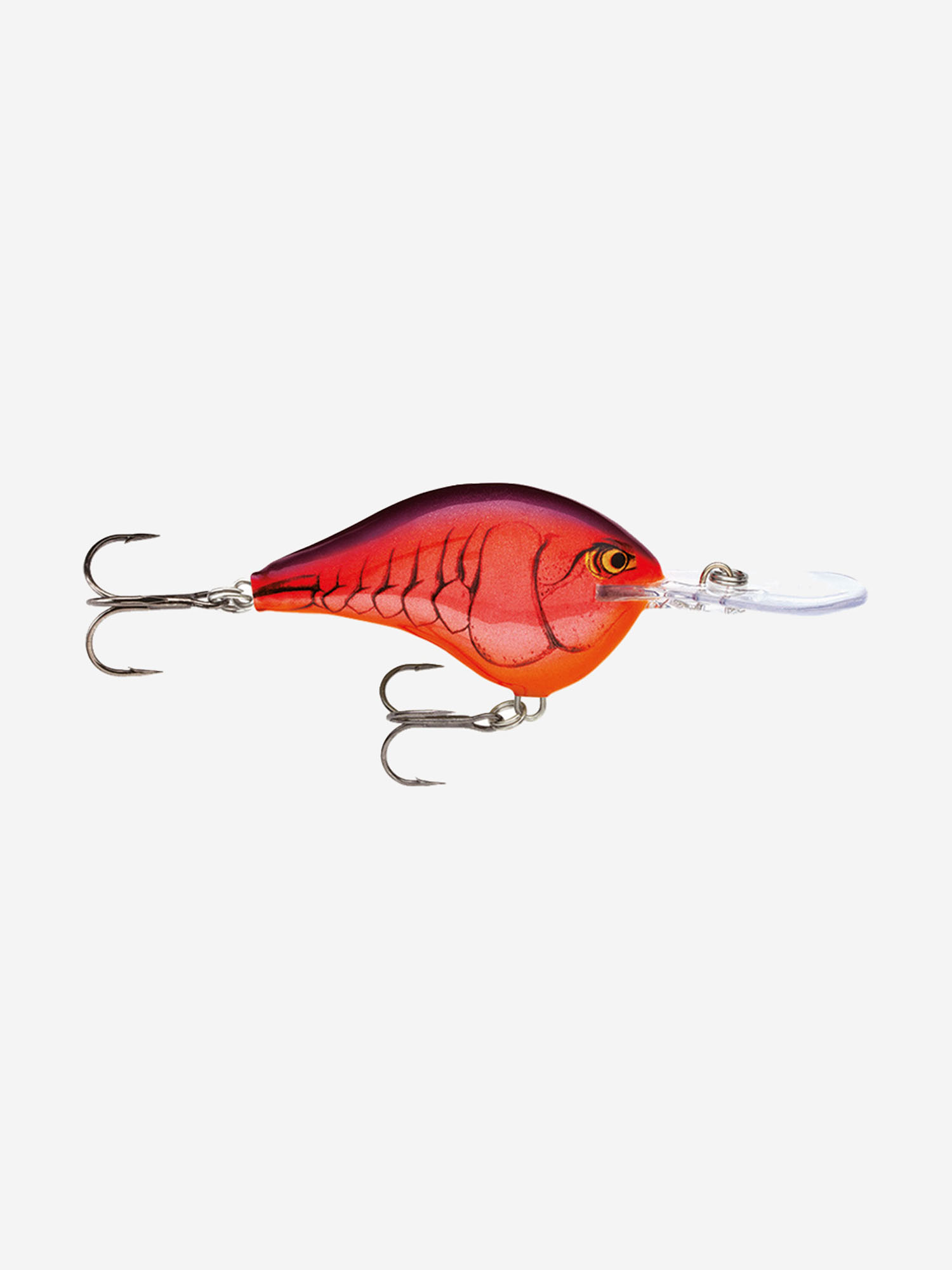 

Воблер для рыбалки RAPALA Dives-To 16, 7см, 22гр, цвет DMN , плавающий, Красный