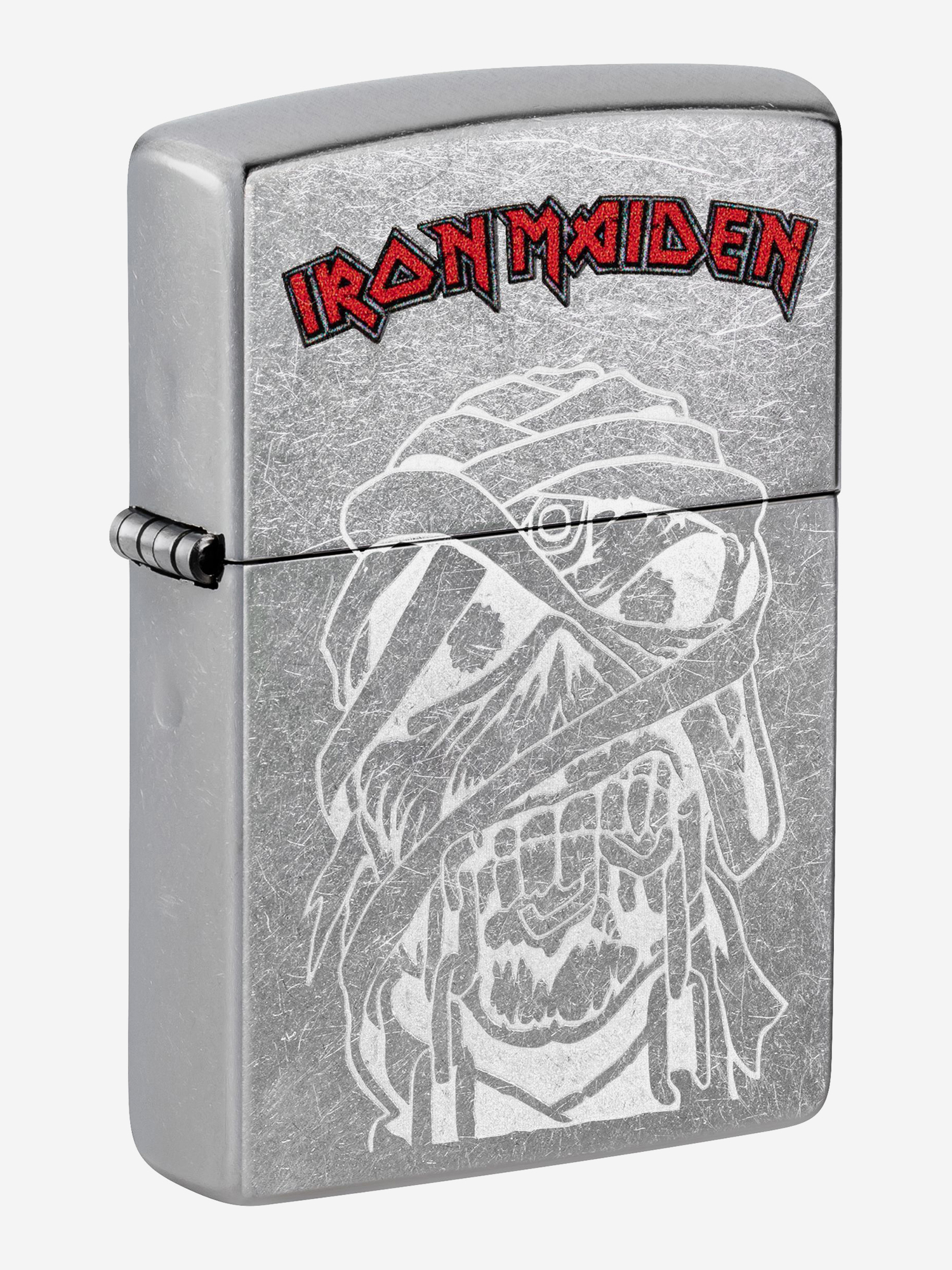 

Зажигалка бензиновая ZIPPO 48667 Iron Maiden, Серебряный