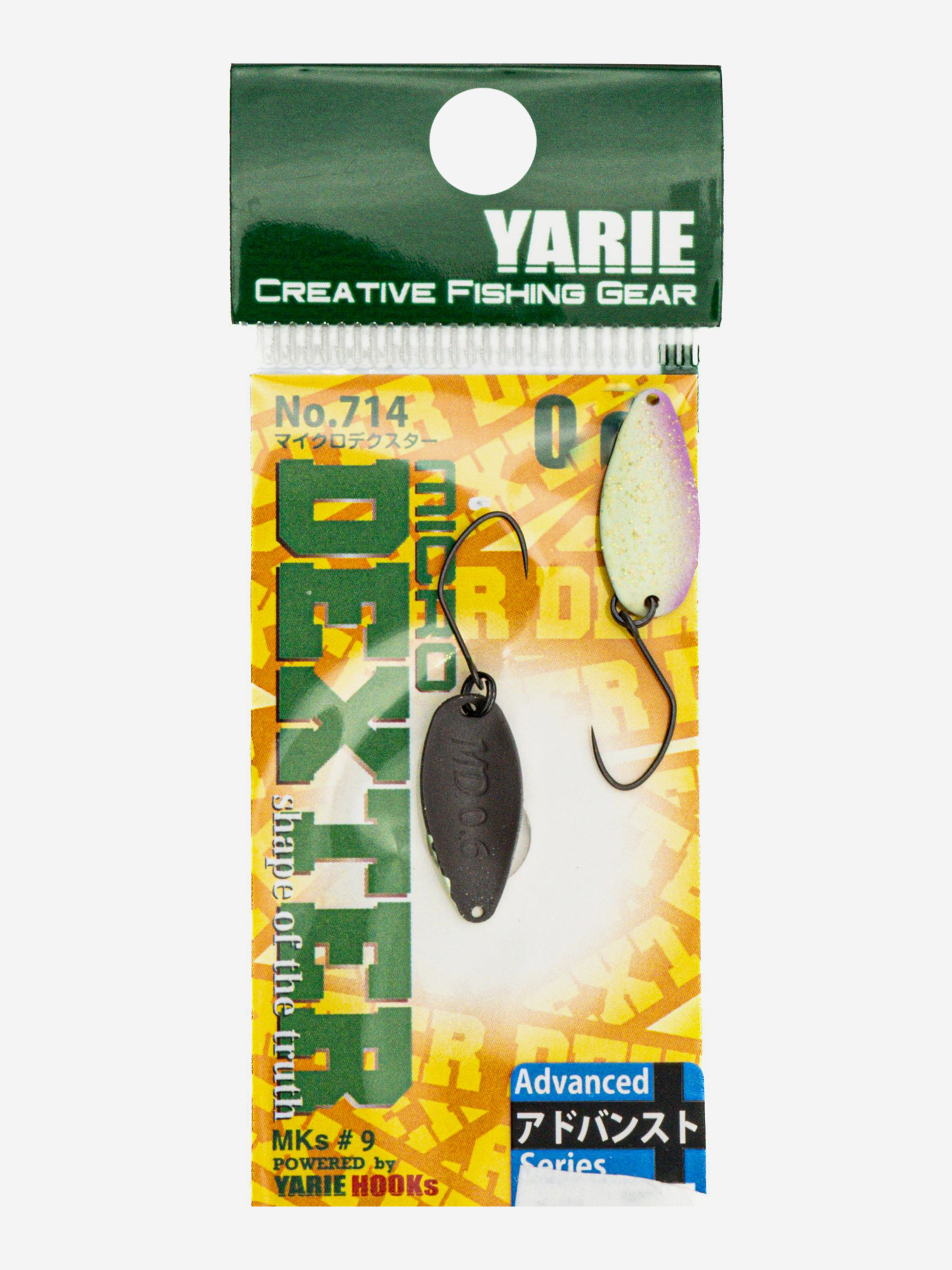 

Блесна Yarie №714 Micro Dexter,  г, AD 4, Мультицвет