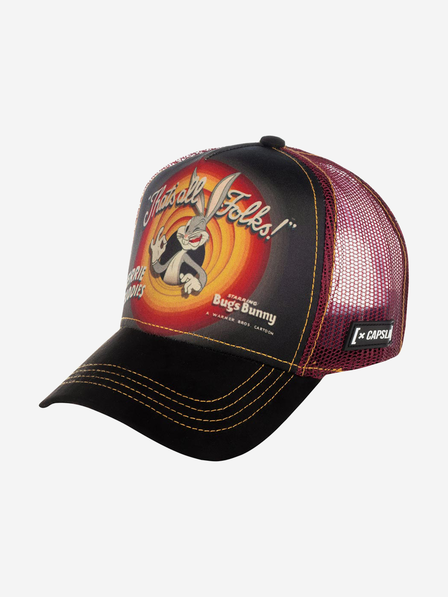 Изображение товара Бейсболка с сеточкой CAPSLAB CL/LOO3/1/RIN1 Looney Tunes Bugs Bunny
