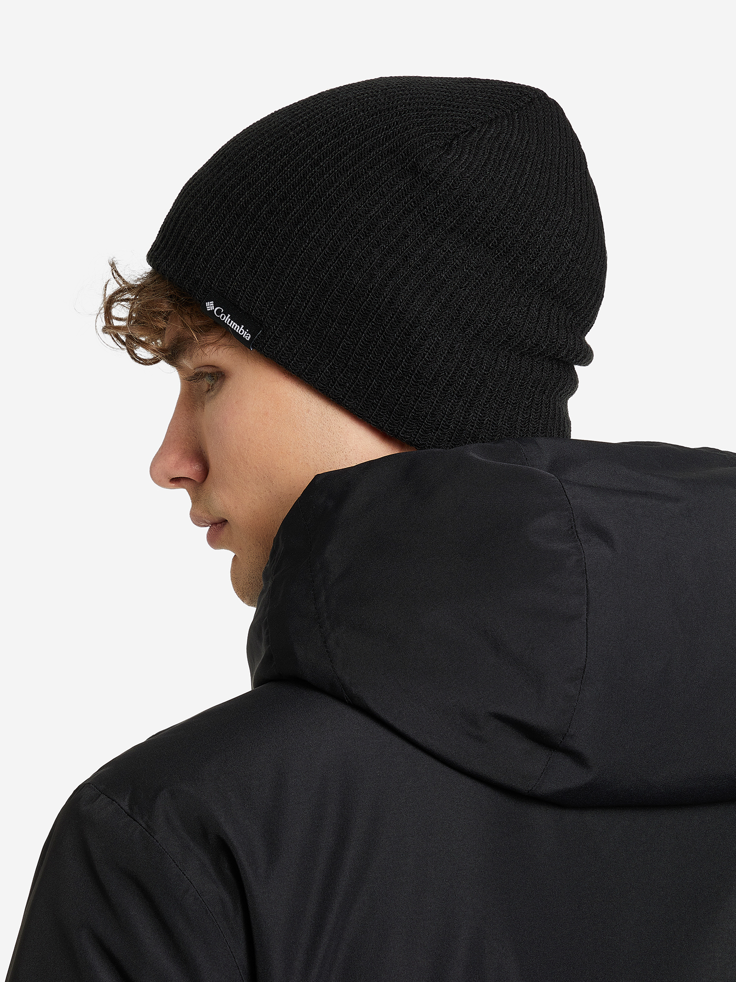 фото Шапка columbia ale creek beanie, черный