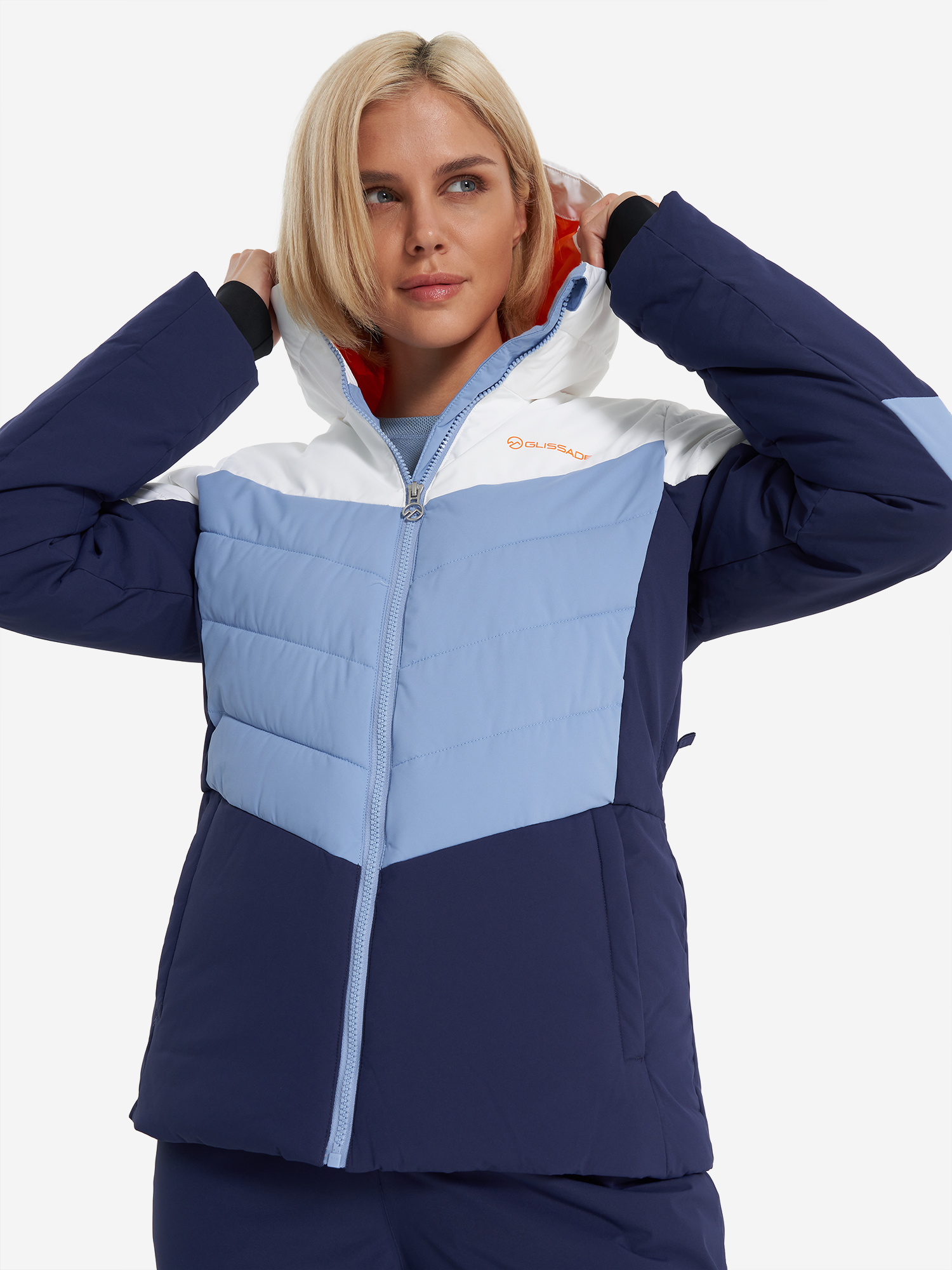 

Пуховик женский Glissade, Синий