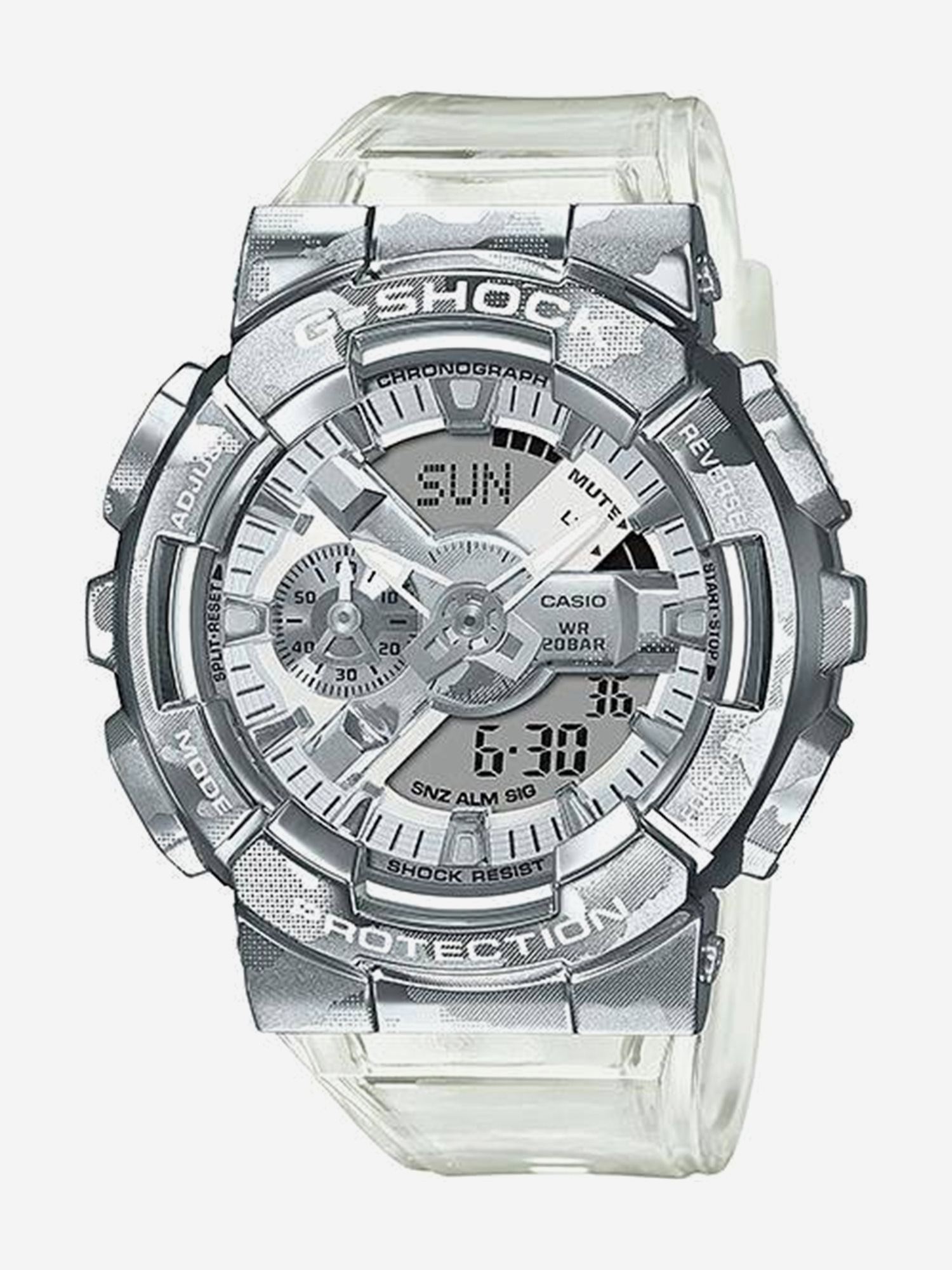 Изображение товара Спортивные часы CASIO G-SHOCK GM-110SCM-1A с функциями тренировки Изображение товара Спортивные часы CASIO G-SHOCK GM-110SCM-1A с функциями тренировки