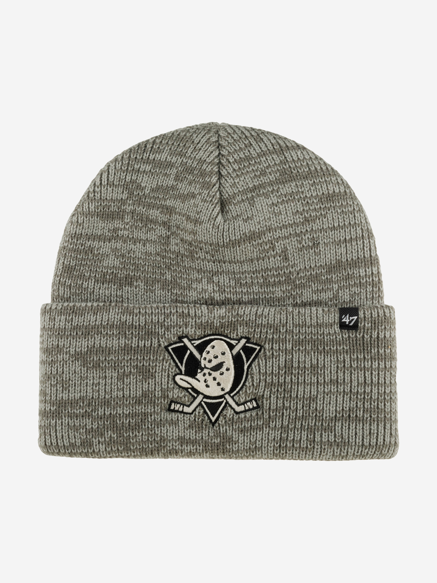 Изображение товара Шапка с отворотом 47 BRAND Anaheim Ducks NHL вязаная унисекс всесезонная