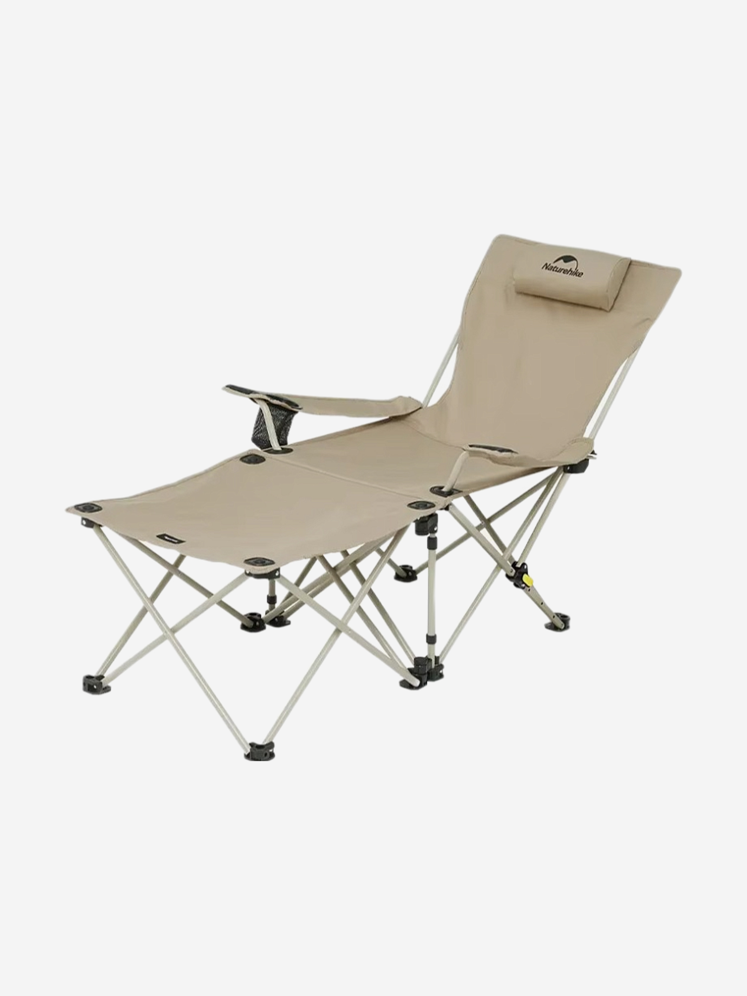 

Кресло-шезлонг складное Naturehike T05J, бежевый, Бежевый