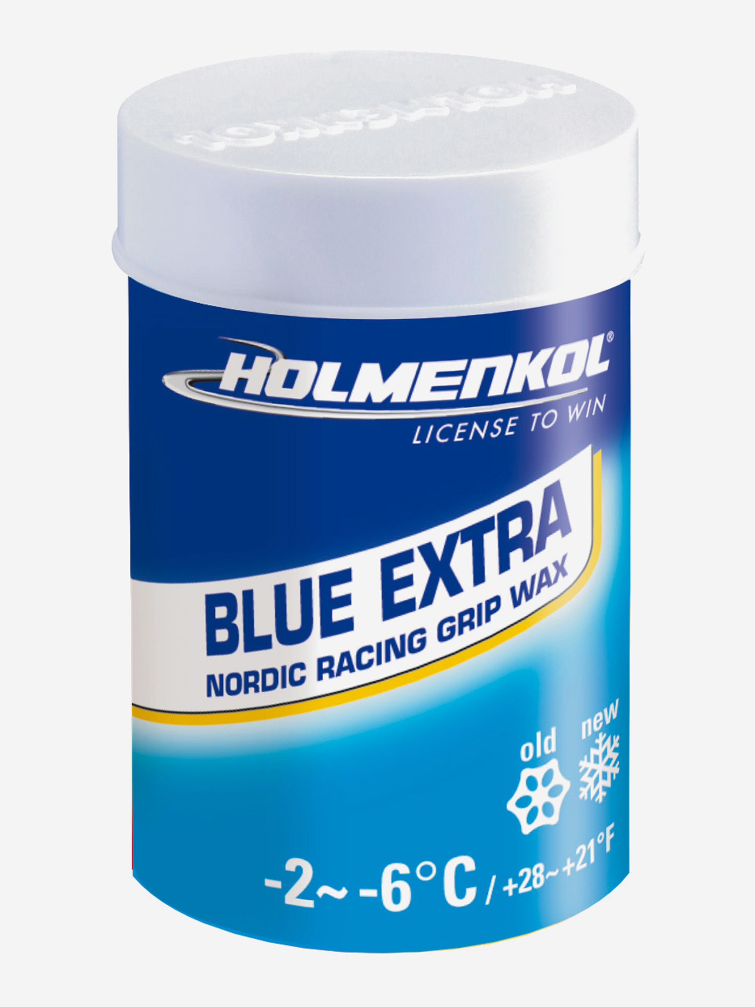 

Мазь держания для беговых лыж HOLMENKOL Grip Blue Extra, Голубой