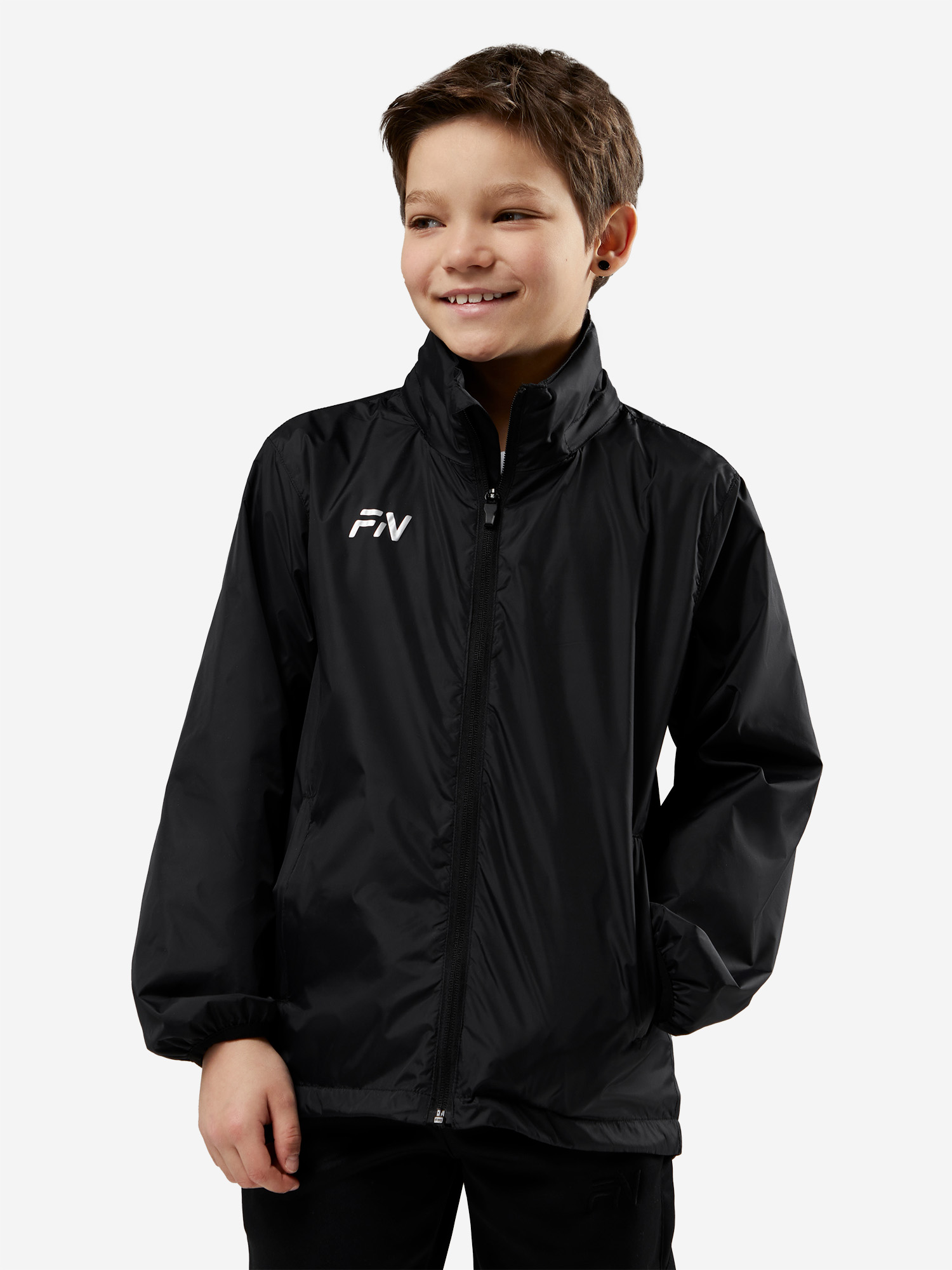 

Ветровка детская с капюшоном FN Storm Kid, Черный