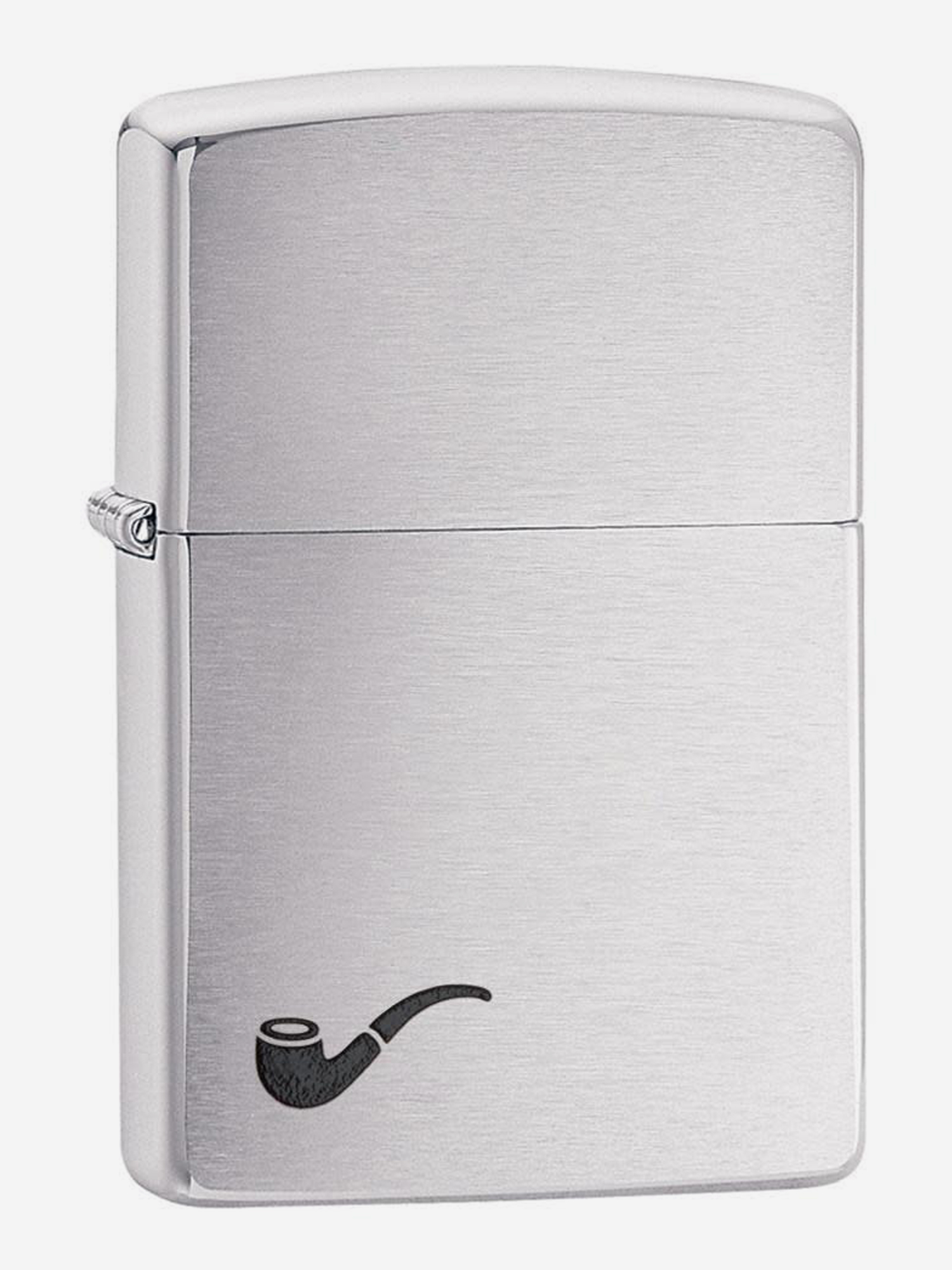 

Зажигалка бензиновая ZIPPO 200PL Pipe, Серебряный