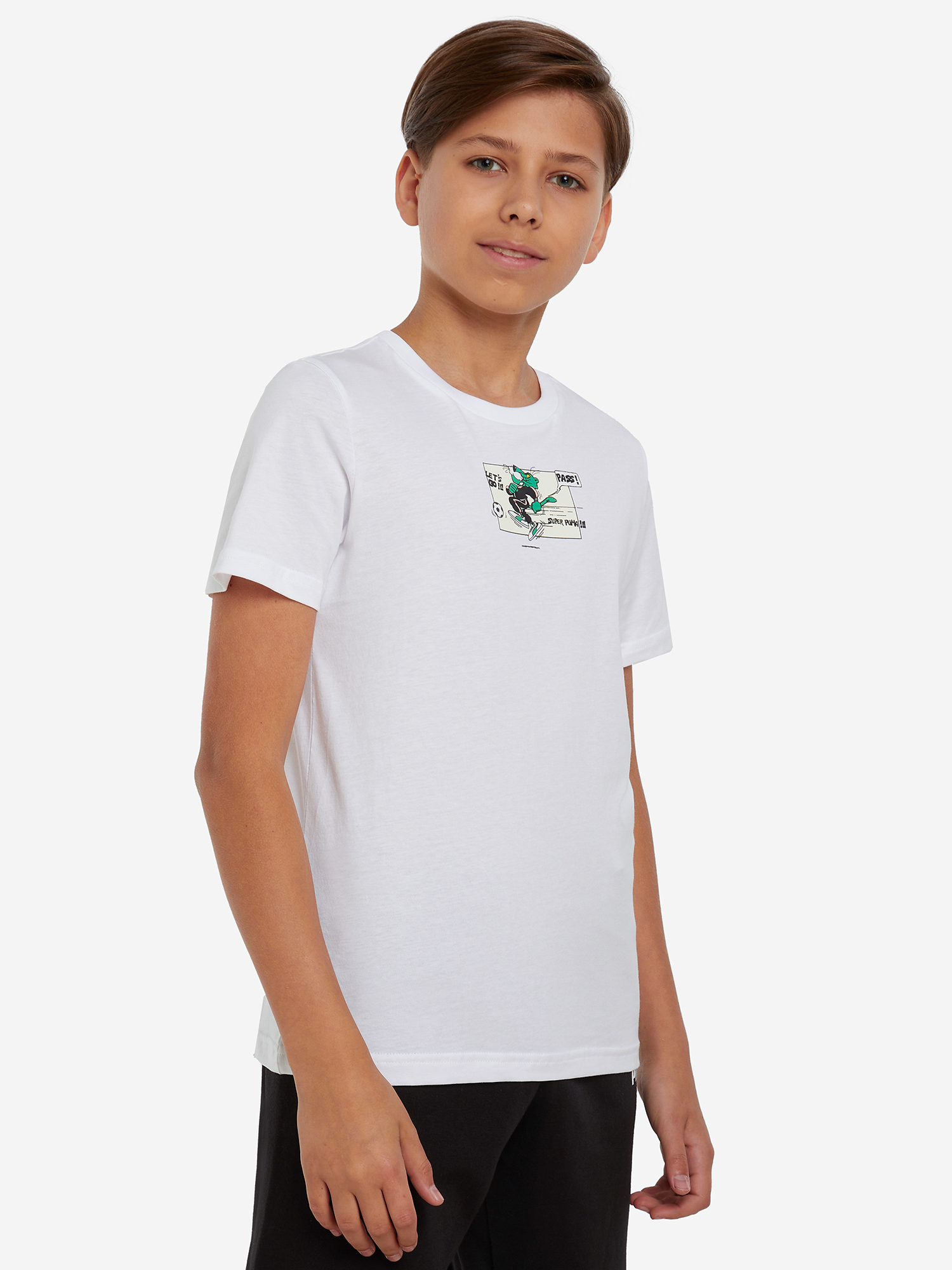 

Футболка для мальчиков PUMA Classics Super, Белый