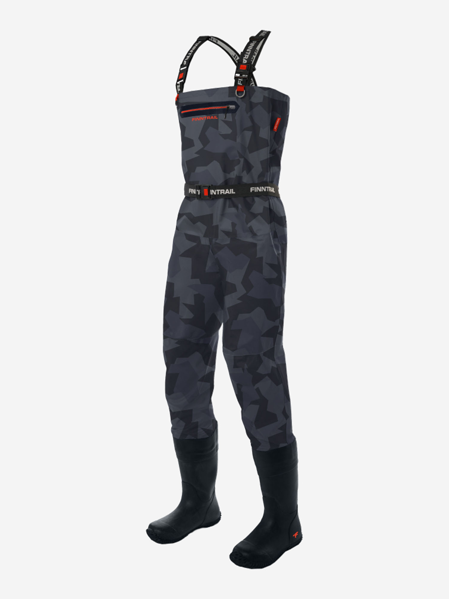 Изображение товара Мужские мембранные вейдерсы FINNTRAIL Airman с сапогом для рыбалки