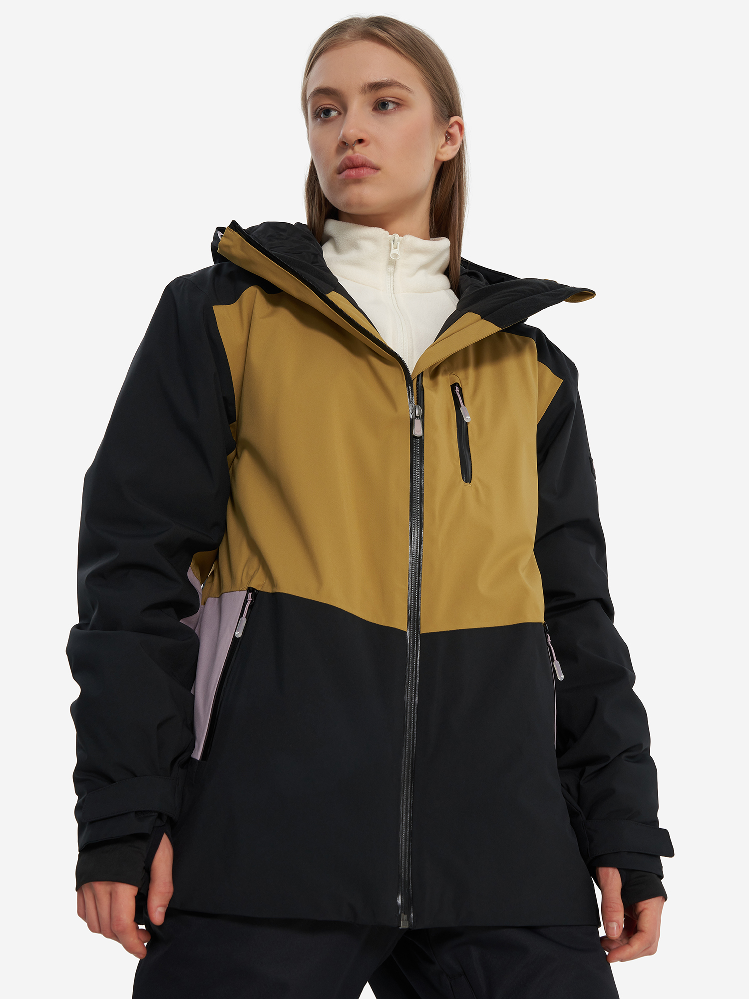 Куртка утепленная женская Roxy Stormdash Бежевый 28999₽