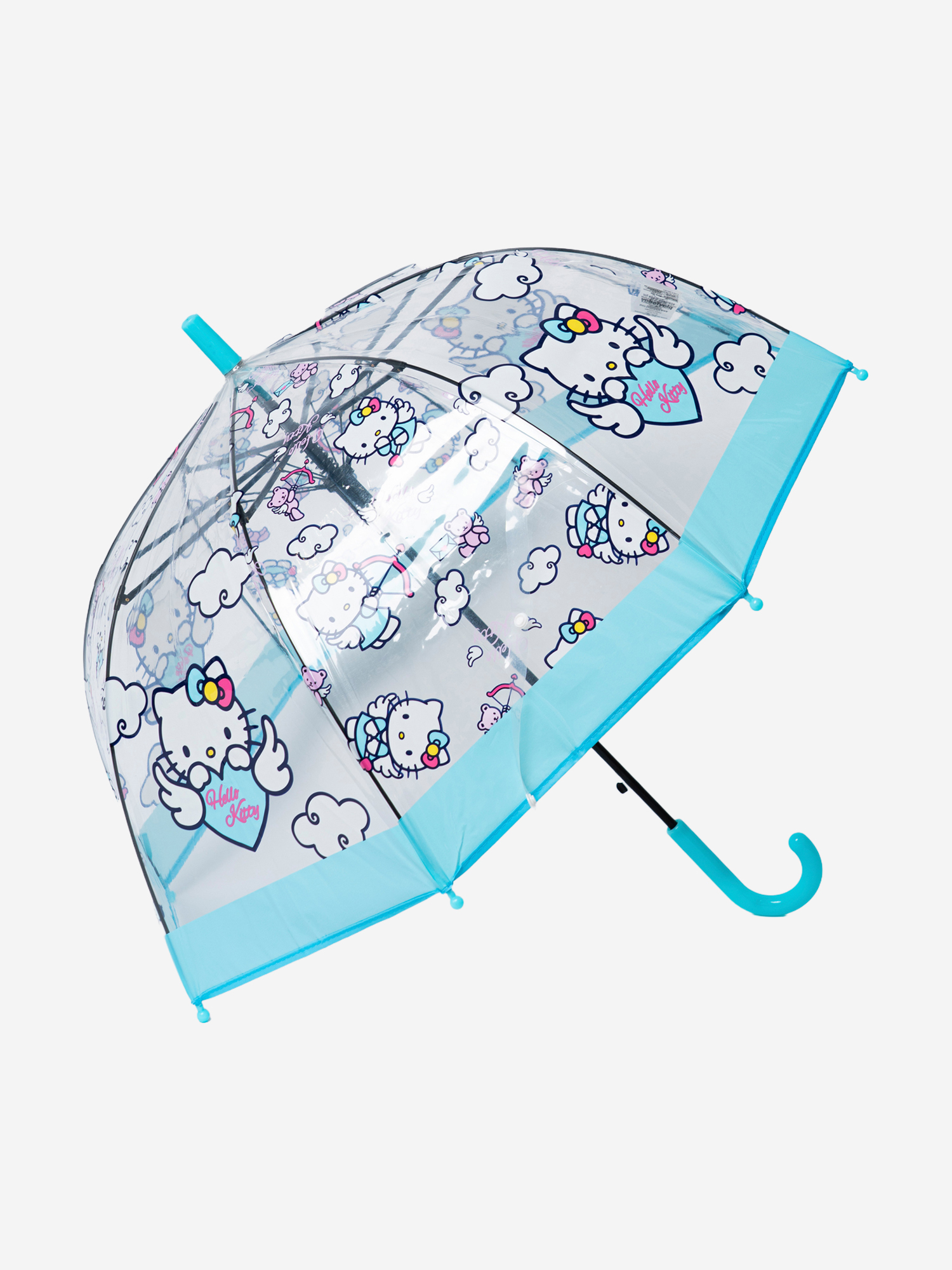 Изображение товара Зонт трость для девочек PlayToday 70 см 8 спиц крюковая ручка