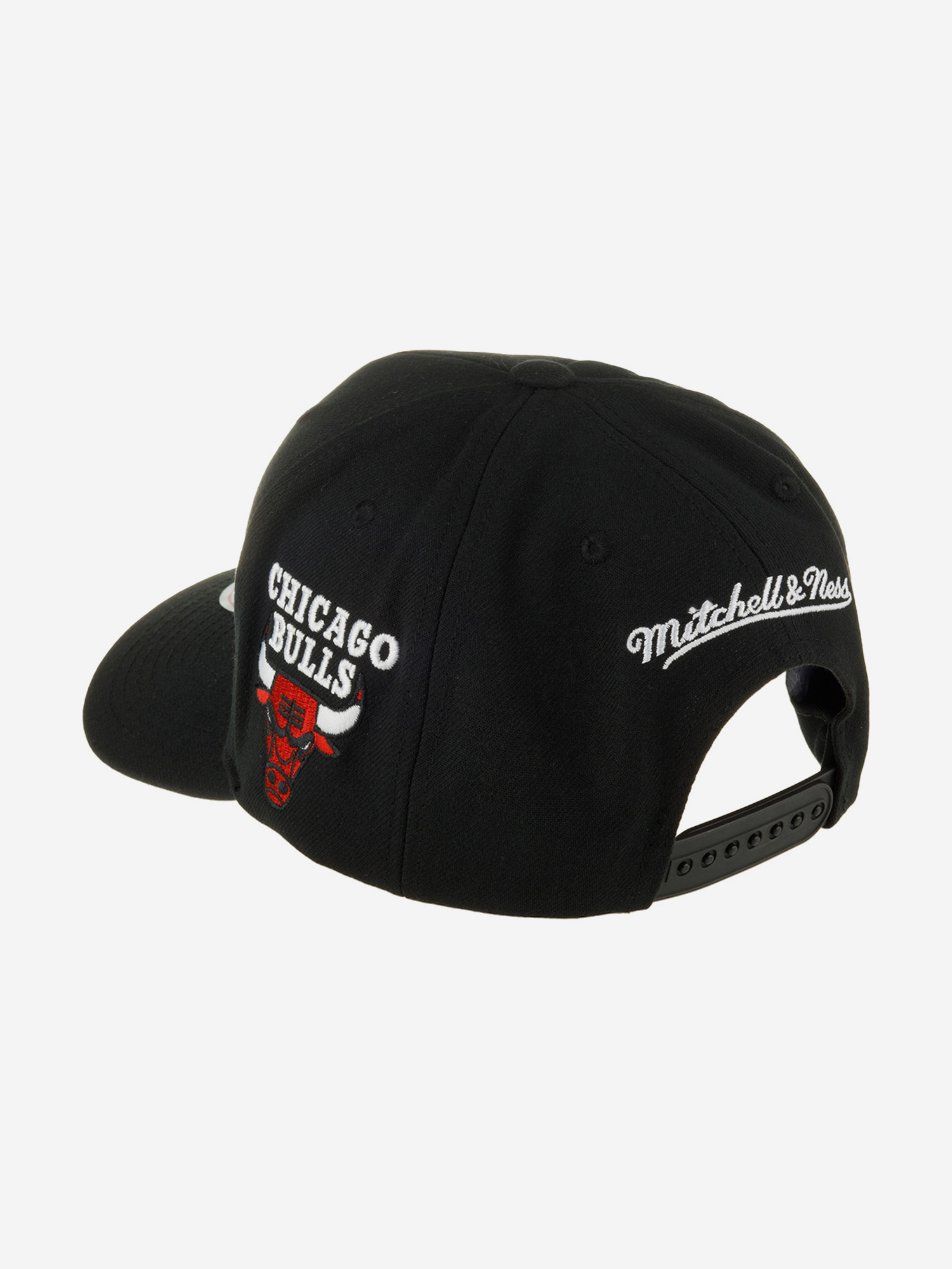 Бейсболка MITCHELL NESS HHSS6580-CBUYYPPPBLCK Chicago Bulls NBA (черный), Черный 59-204XDOXM4K-09, размер Без размера - фото 3