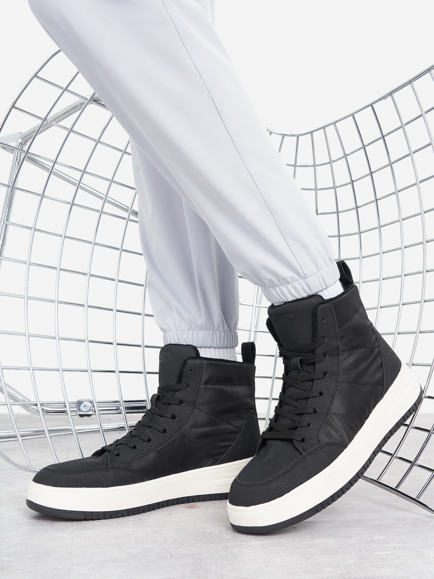 Ботинки утепленные женские GSD, черный, арт. 28530