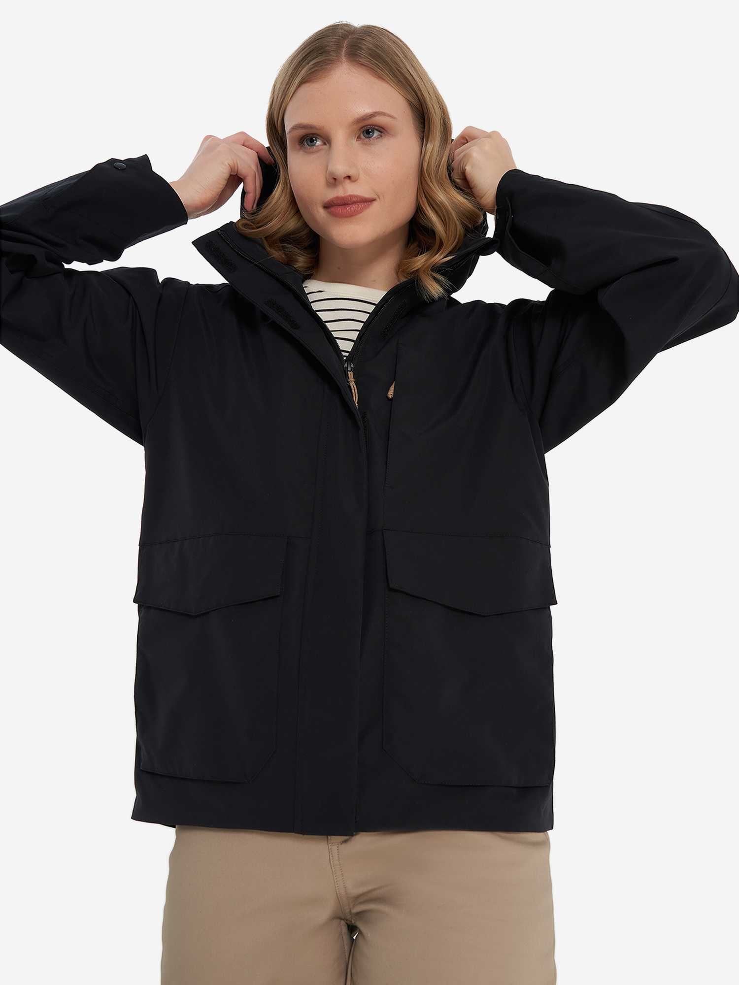 Изображение товара Женская ветровка Northland короткая водоотталкивающая демисезонная