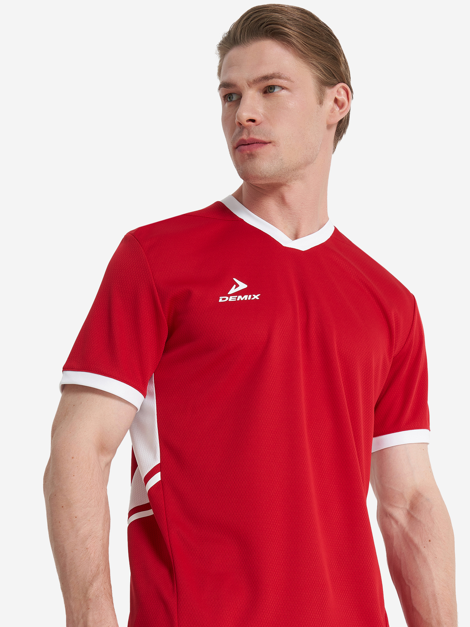 Изображение товара Мужская футбольная футболка Demix Pace для тренировок и игр Изображение товара Мужская футбольная футболка Demix Pace для тренировок и игр