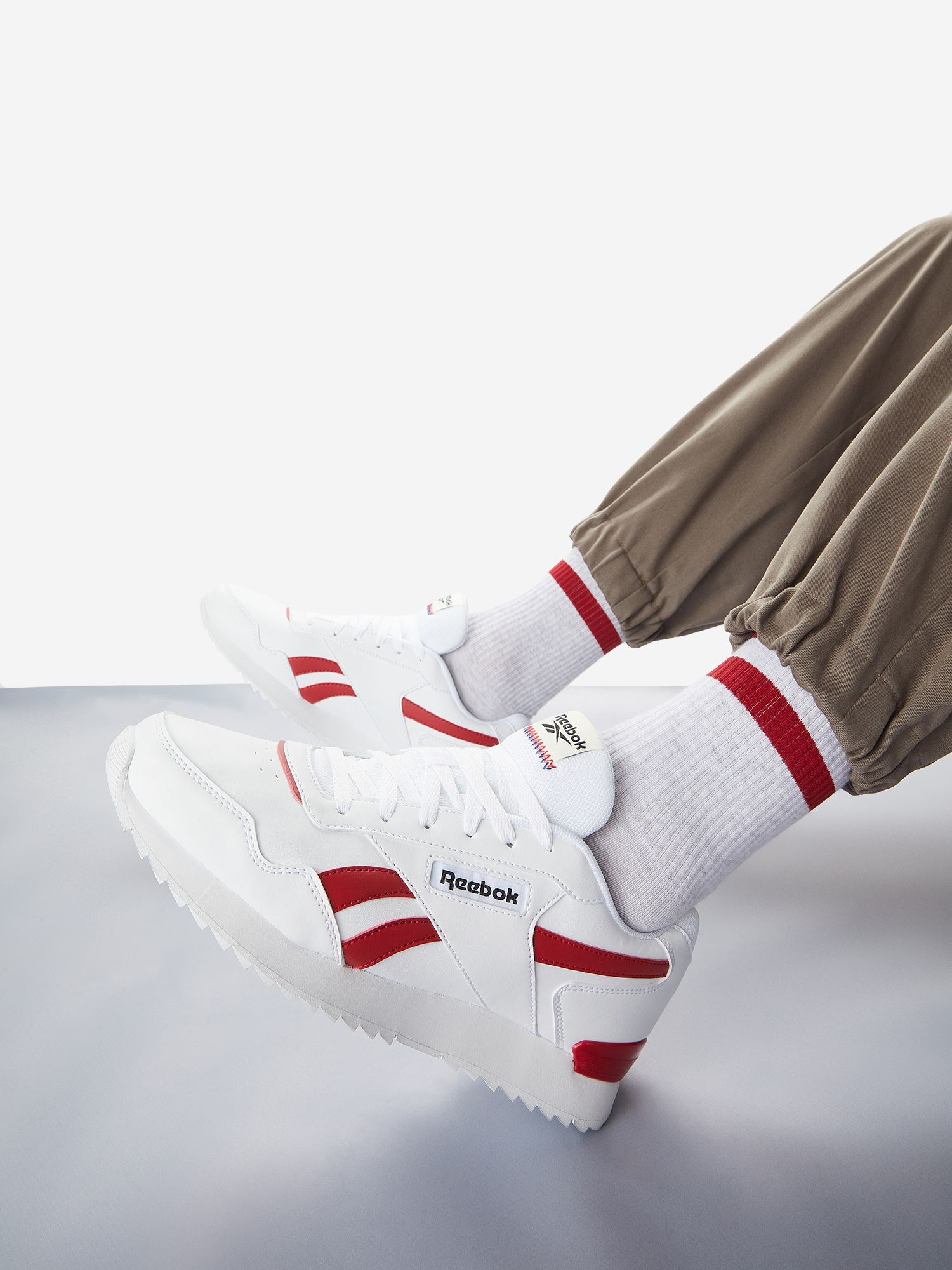 

Кроссовки мужские Reebok Glide Ripple Clip, Белый