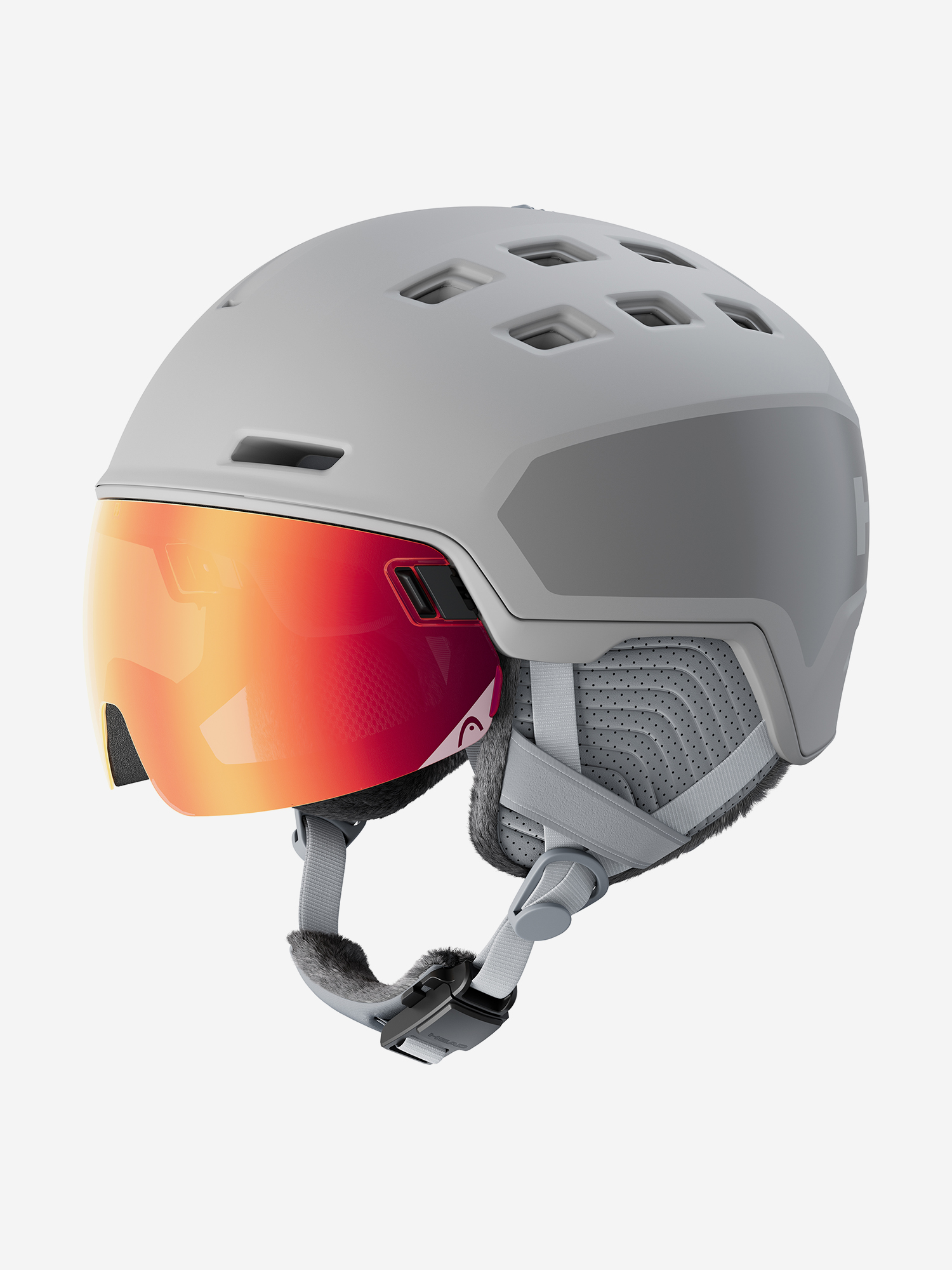 Изображение товара Горнолыжный шлем Head Rachel Pro серый для женщин, защита и комфорт