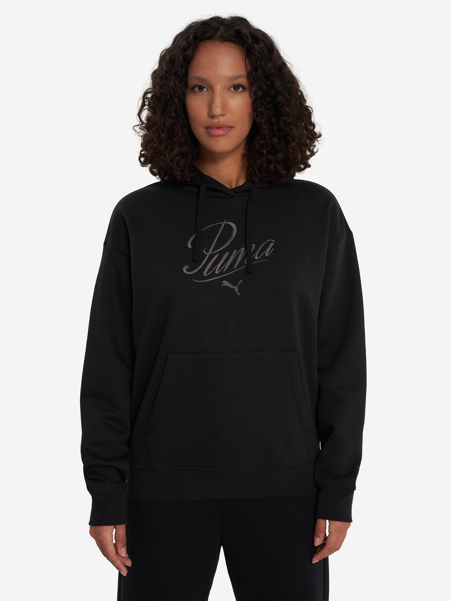 Худи женское PUMA Ess Script, Черный 2