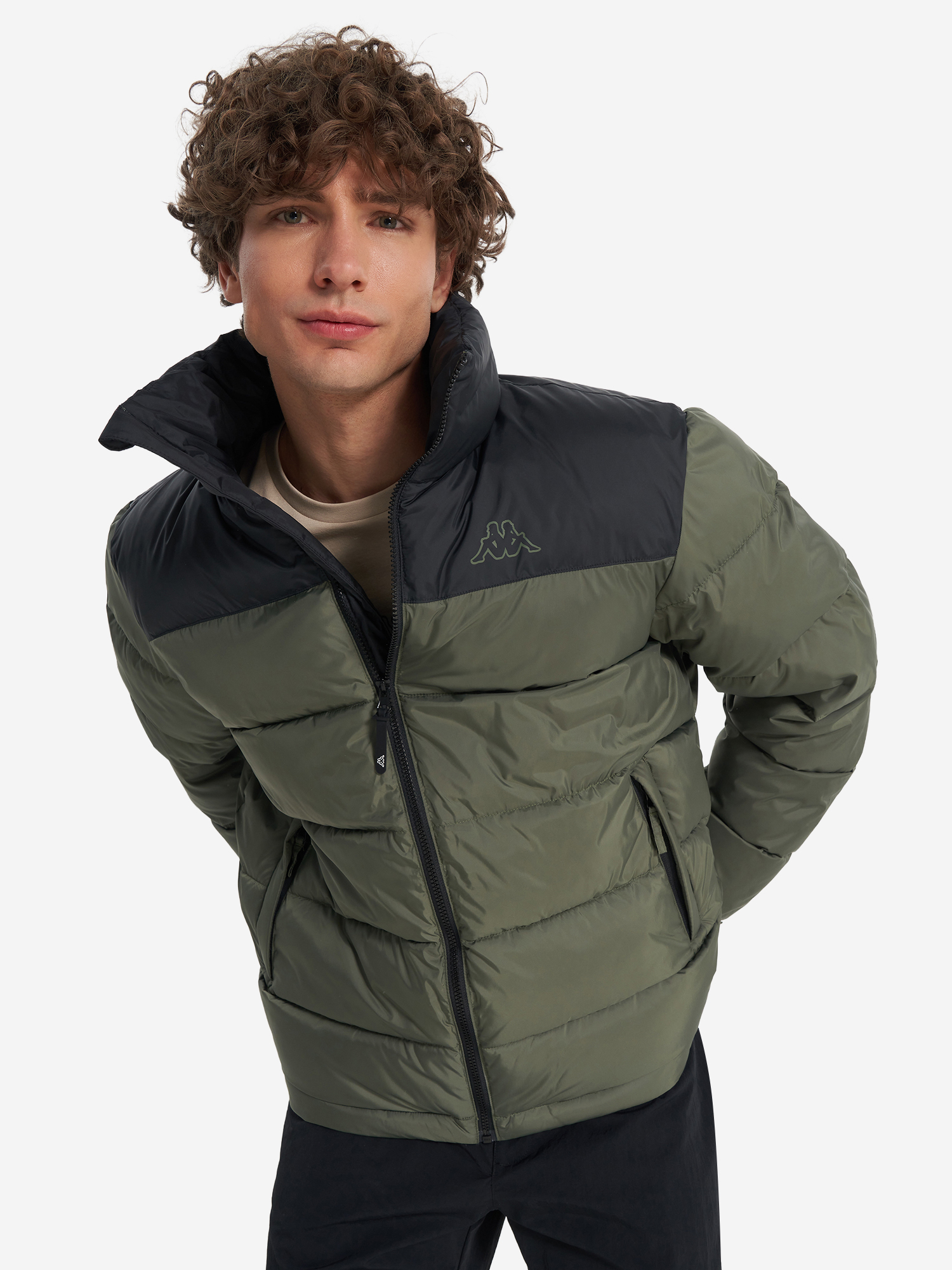 Пуховик мужской Kappa Зеленый 8999₽