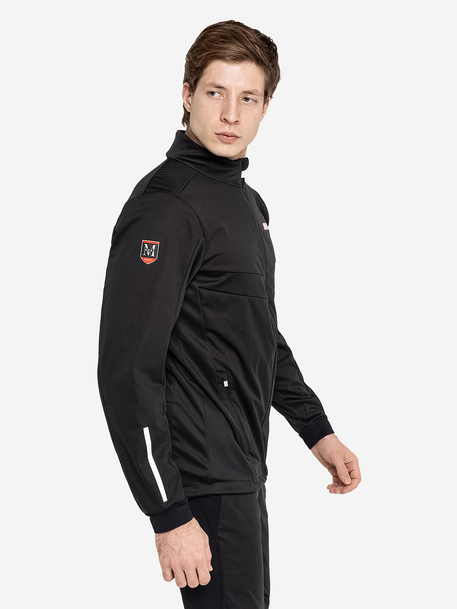 фото Куртка софтшелл мужская moaxsport sirius, черный