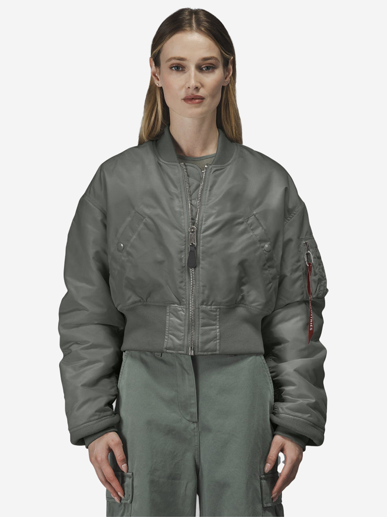 Изображение товара Бомбер утепленный женский Cropped MA-1 Alpha Industries