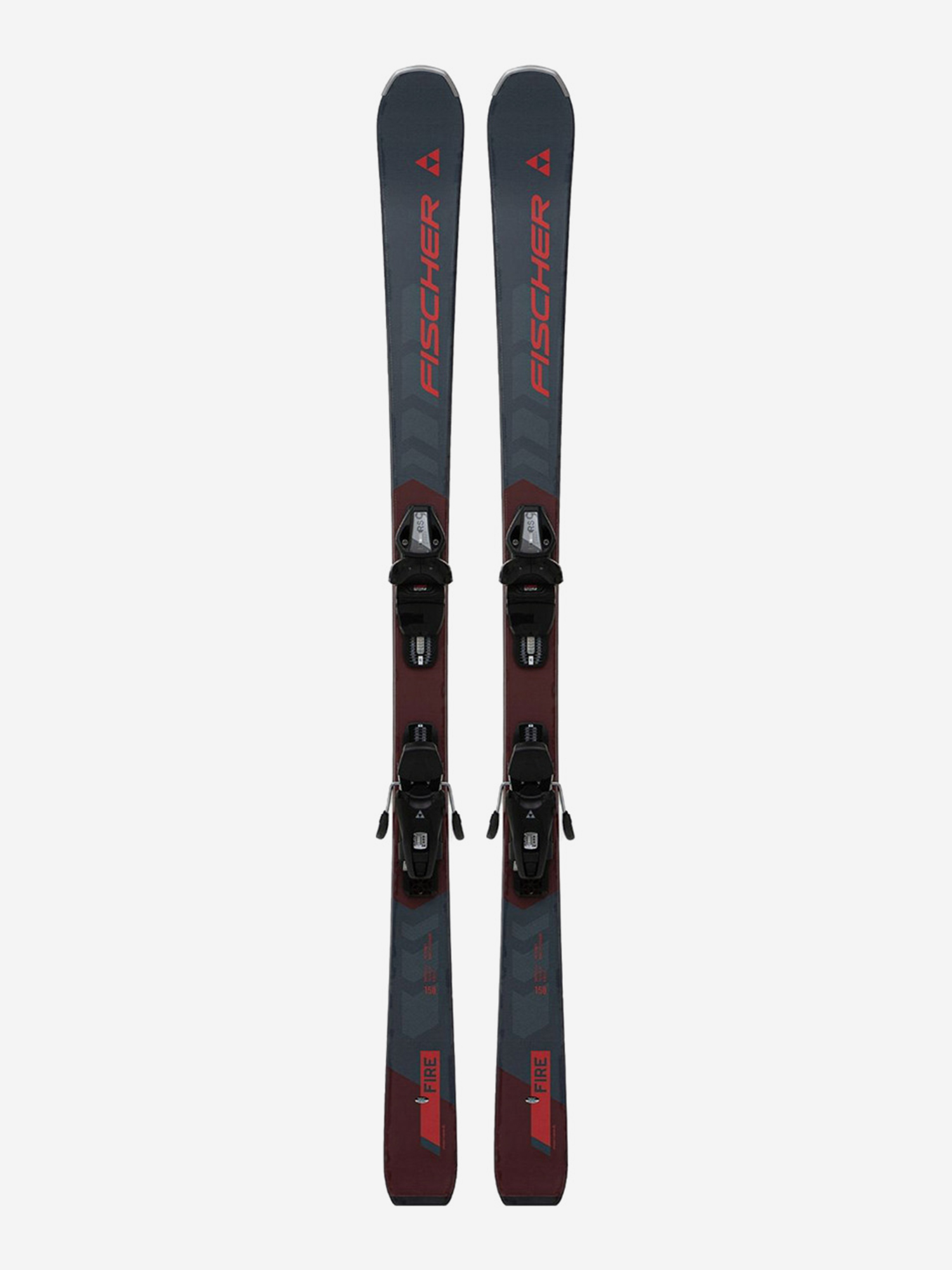 

Горные лыжи с креплениями Fischer RC Fire SLR PRO + RS 9 SLR 23/24, Красный
