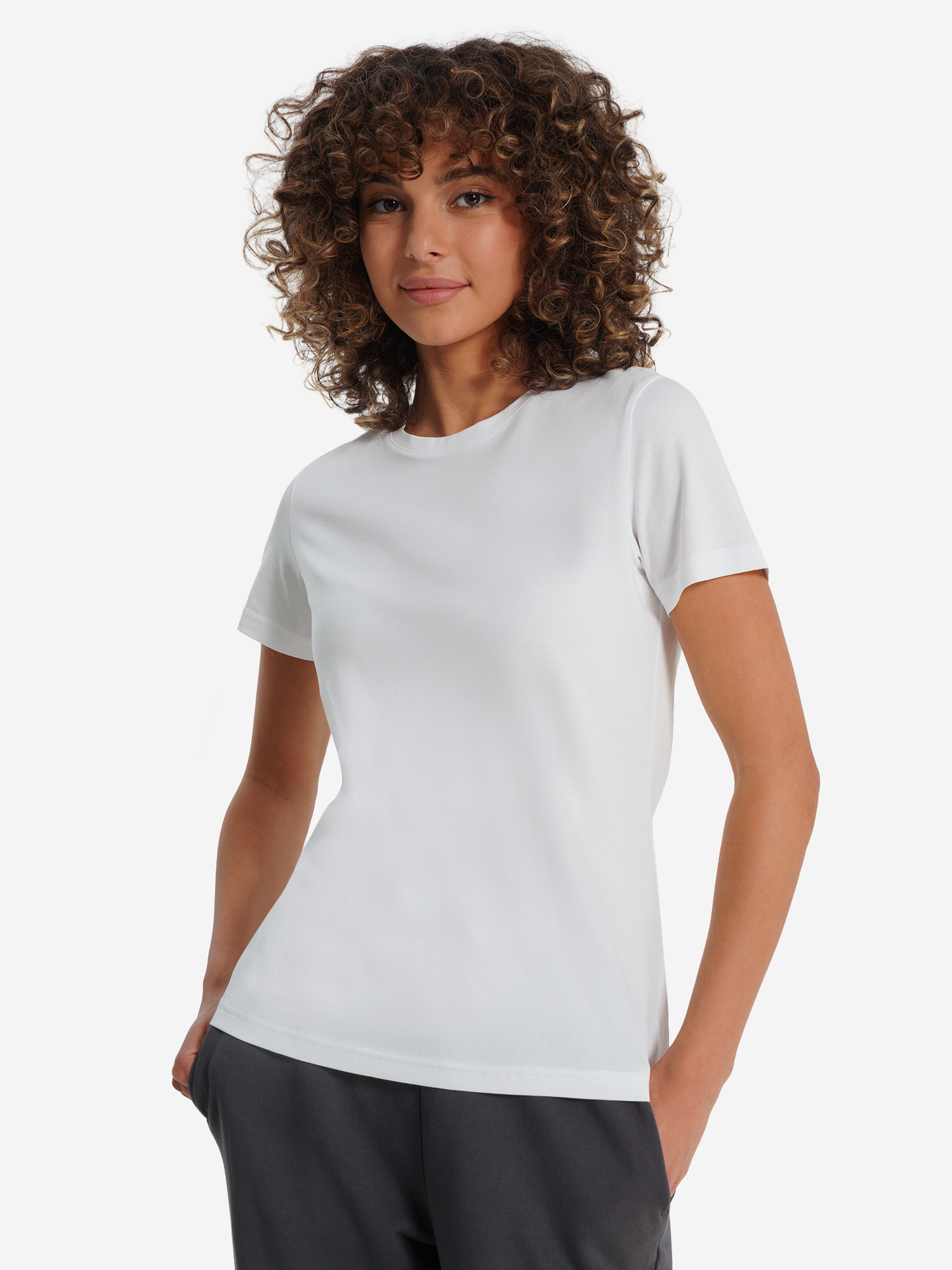 Футболка женская GSD, белый, арт. 19126