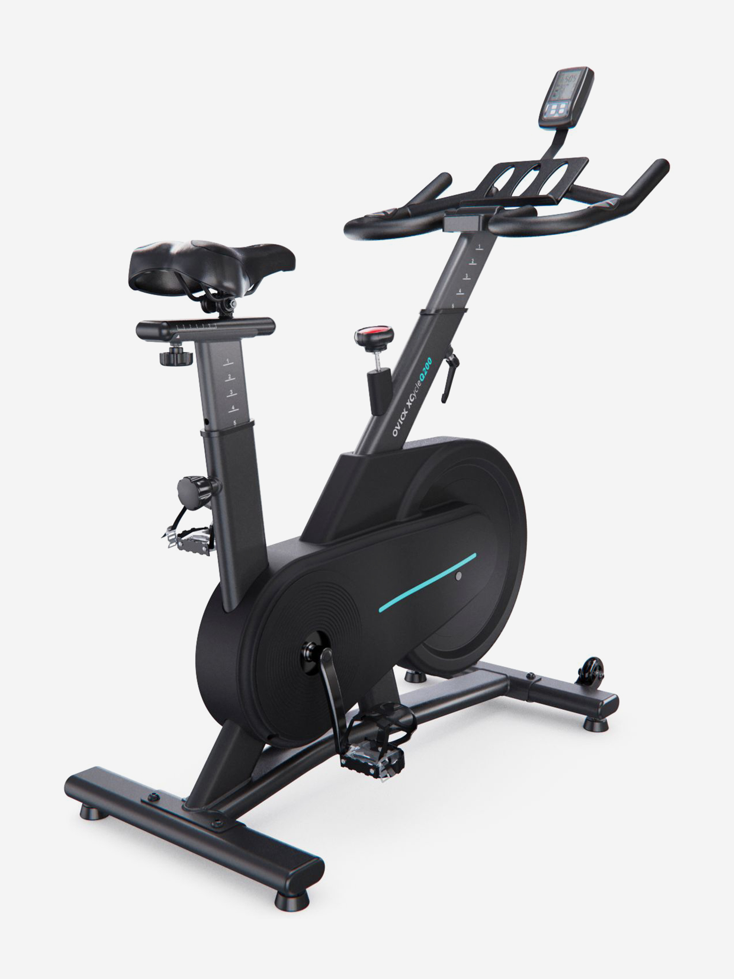 Изображение товара Спин-байк OVICX Q200C - кардиотренажер, вертикальный, складной