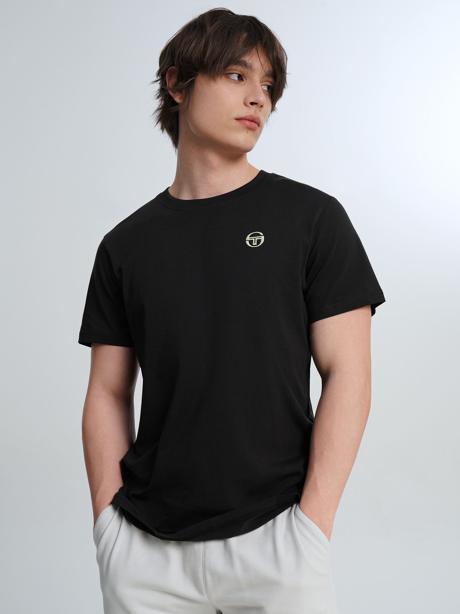 

Футболка мужская Sergio Tacchini Chiaro, Черный