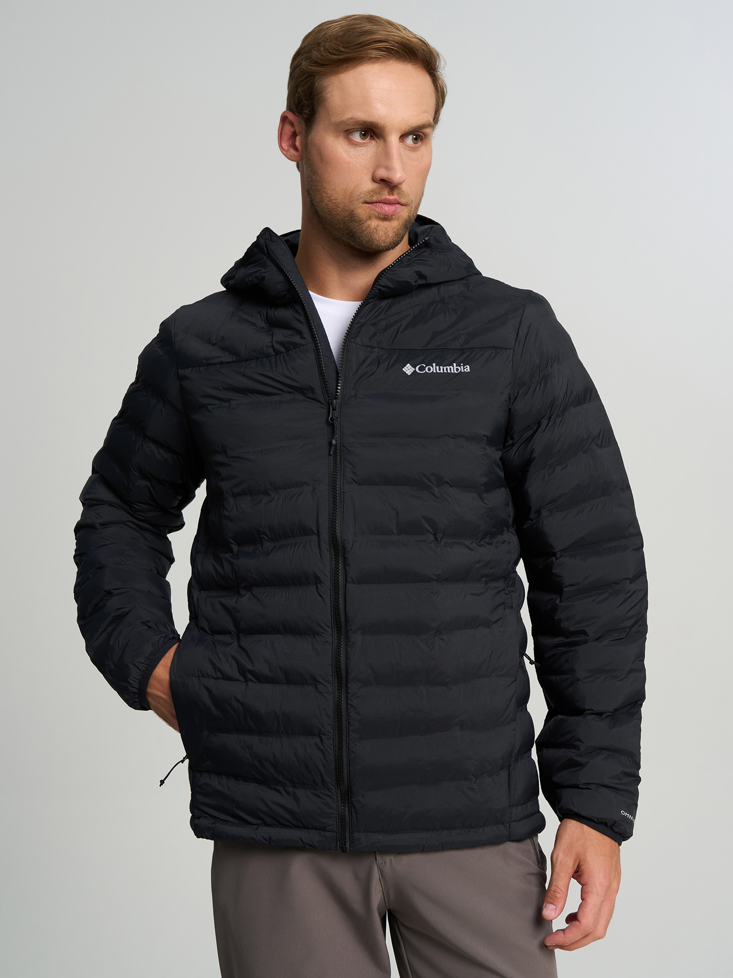 Изображение товара Пуховик мужской Columbia Terwilliger Trail Heat Seal Hdd Jacket, Черный Изображение товара Пуховик мужской Columbia Terwilliger Trail Heat Seal Hdd Jacket, Черный