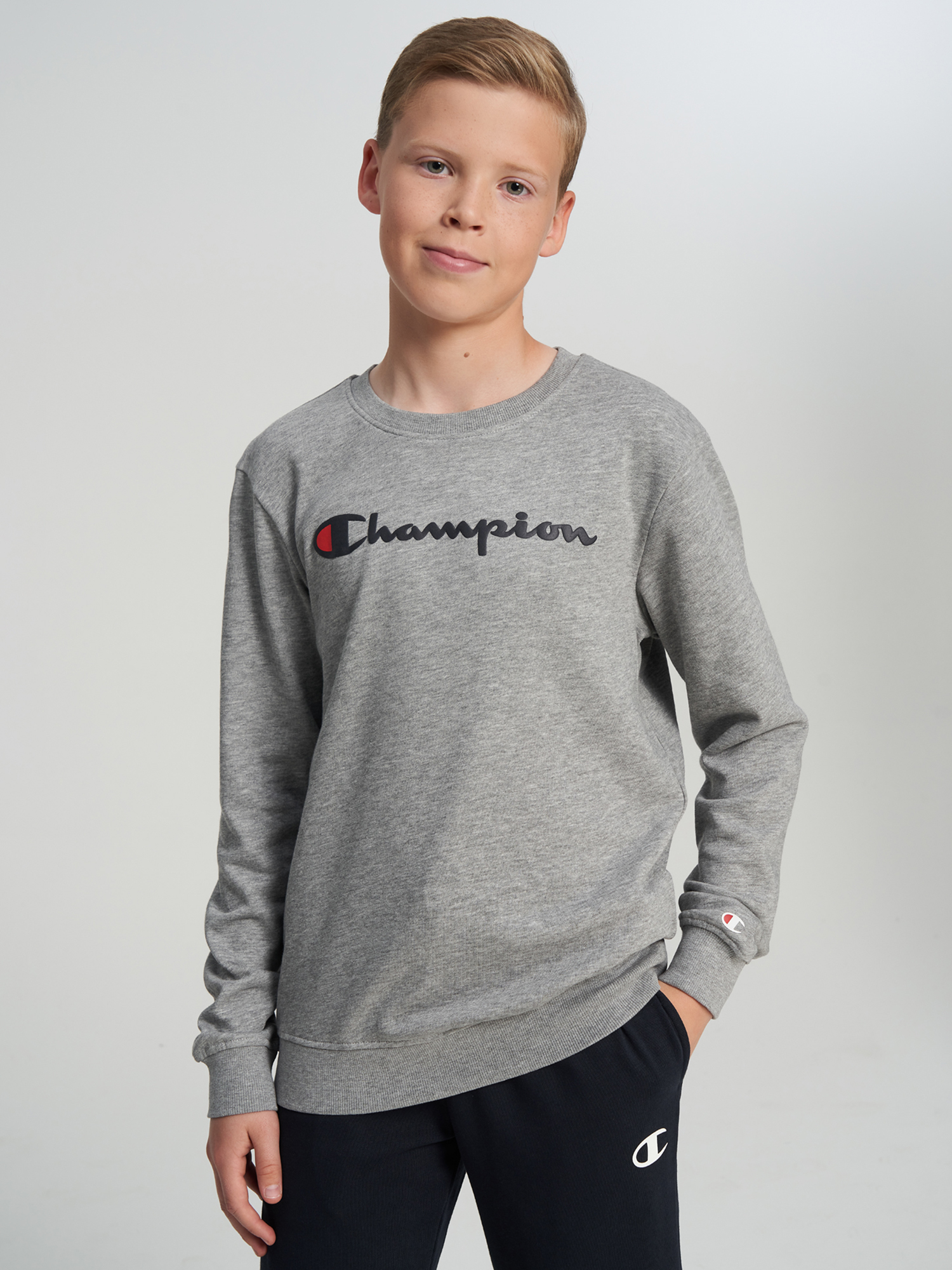 Свитшот для мальчиков Champion, Серый