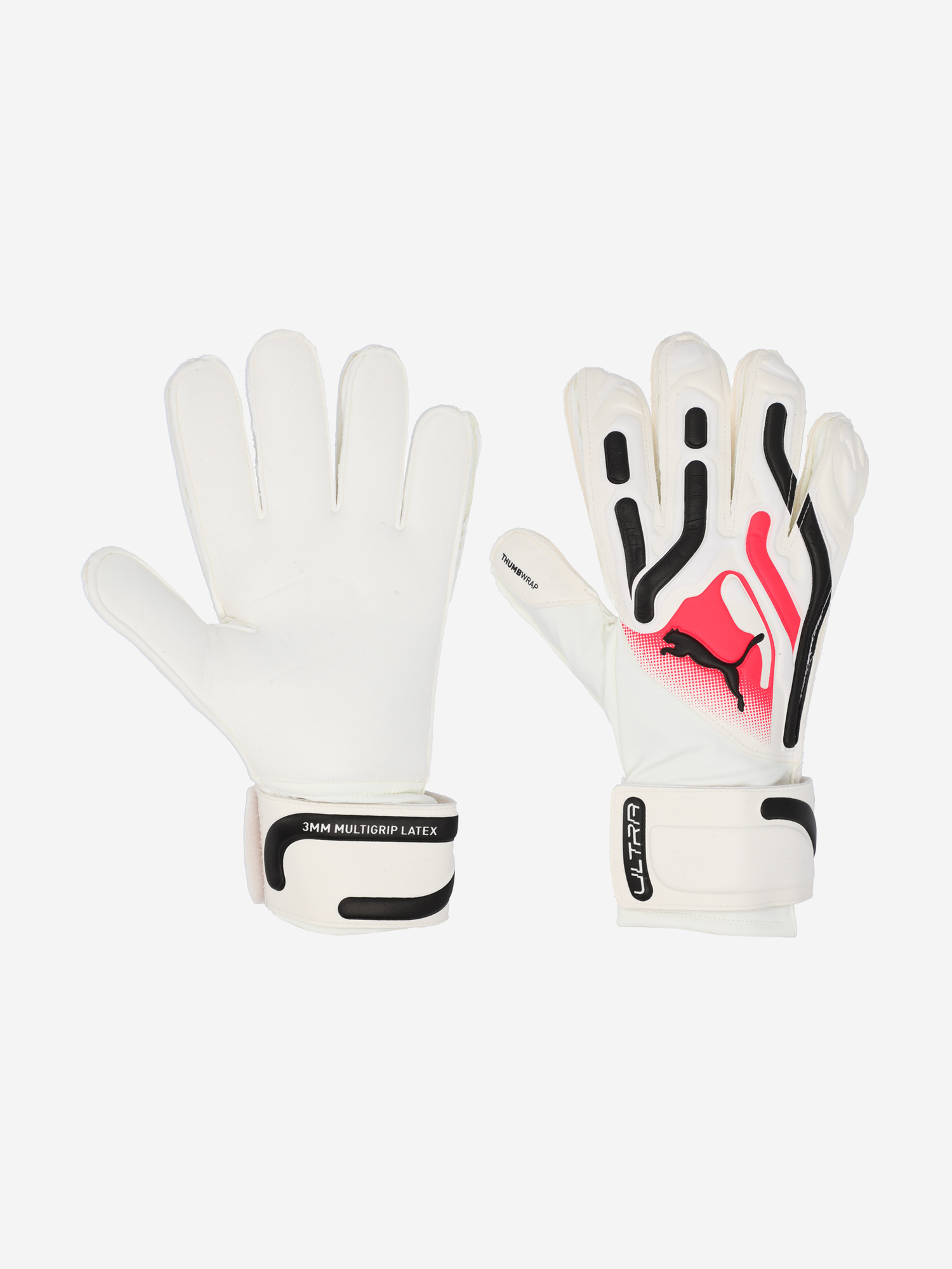 

Перчатки вратарские PUMA Ultra Match RC, Белый