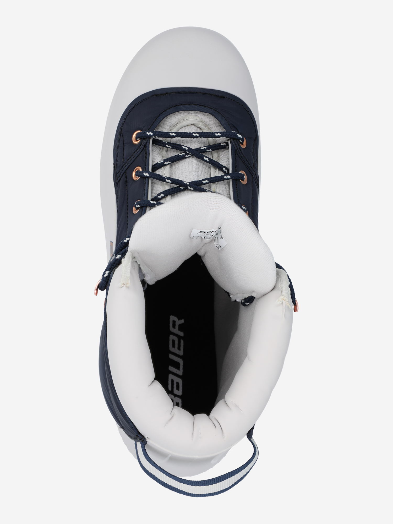 фото Фитнес-коньки с подогревом bauer radiant heated, белый