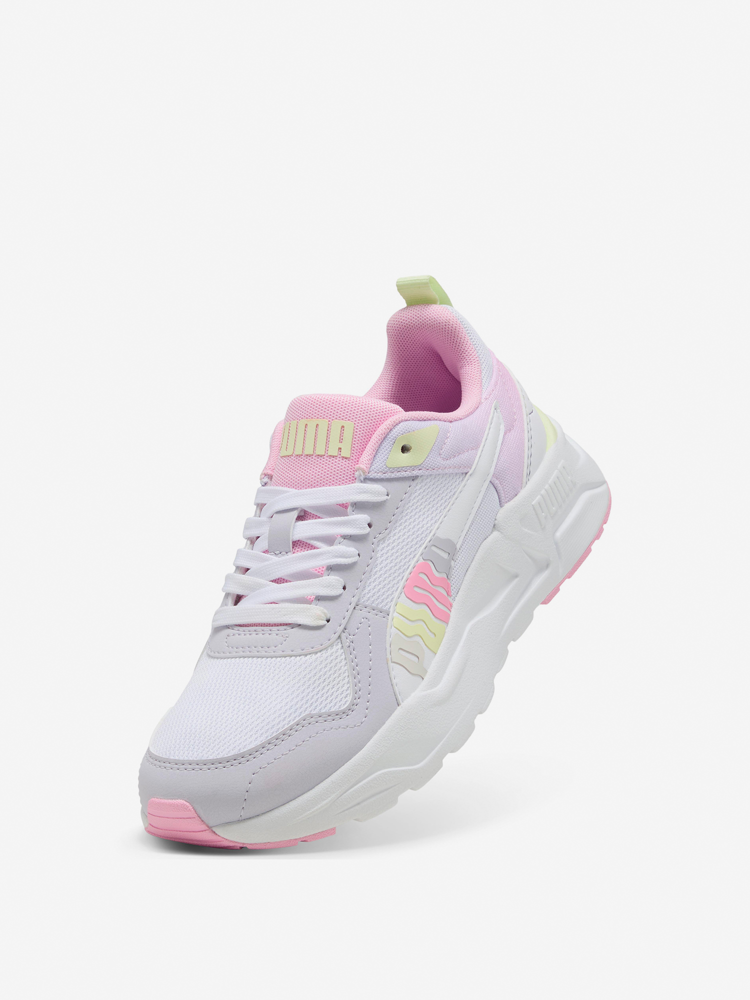 Кроссовки для девочек PUMA Trinity 2 Lt Come On, Белый 4