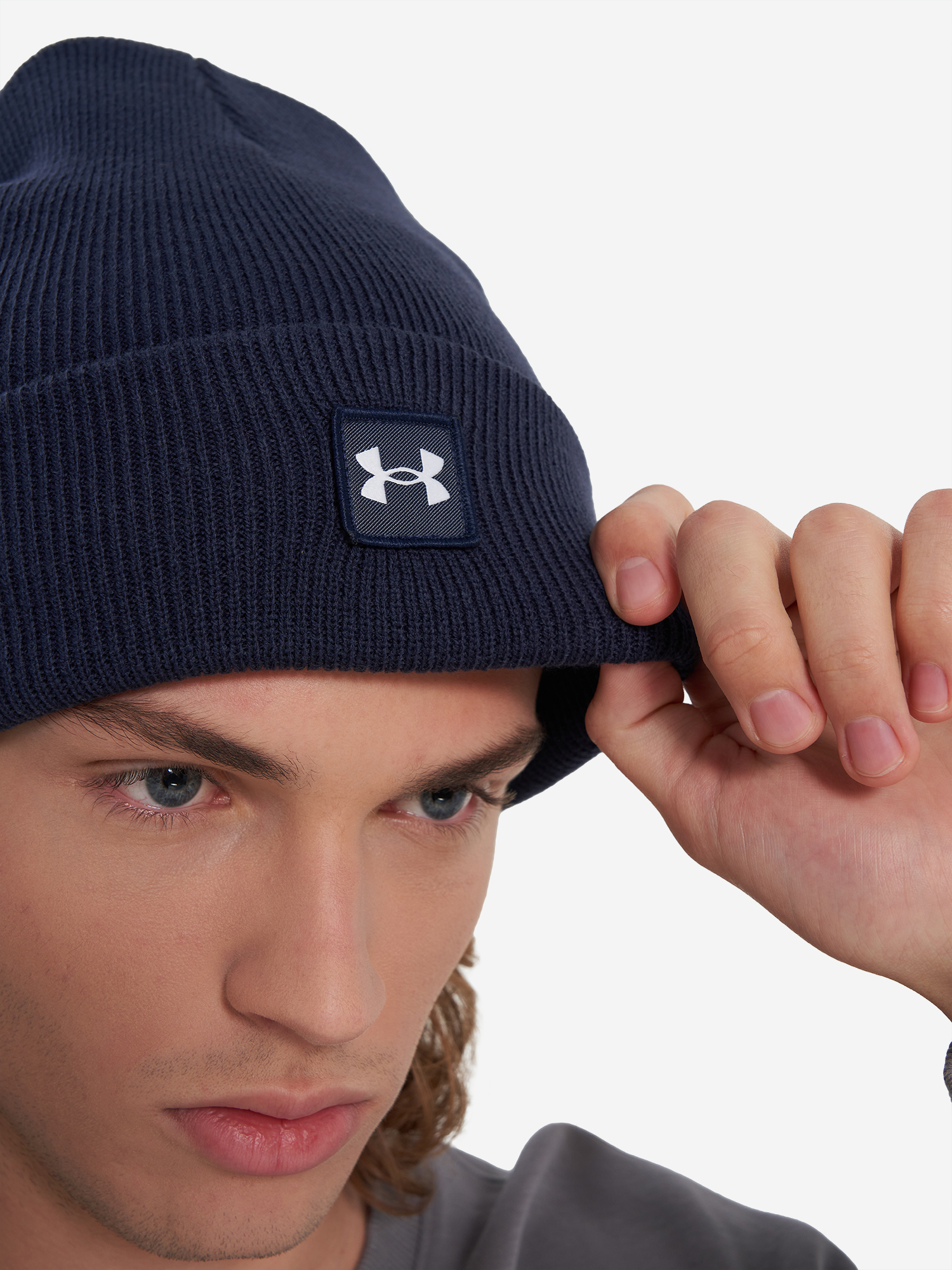 фото Шапка under armour halftime, синий