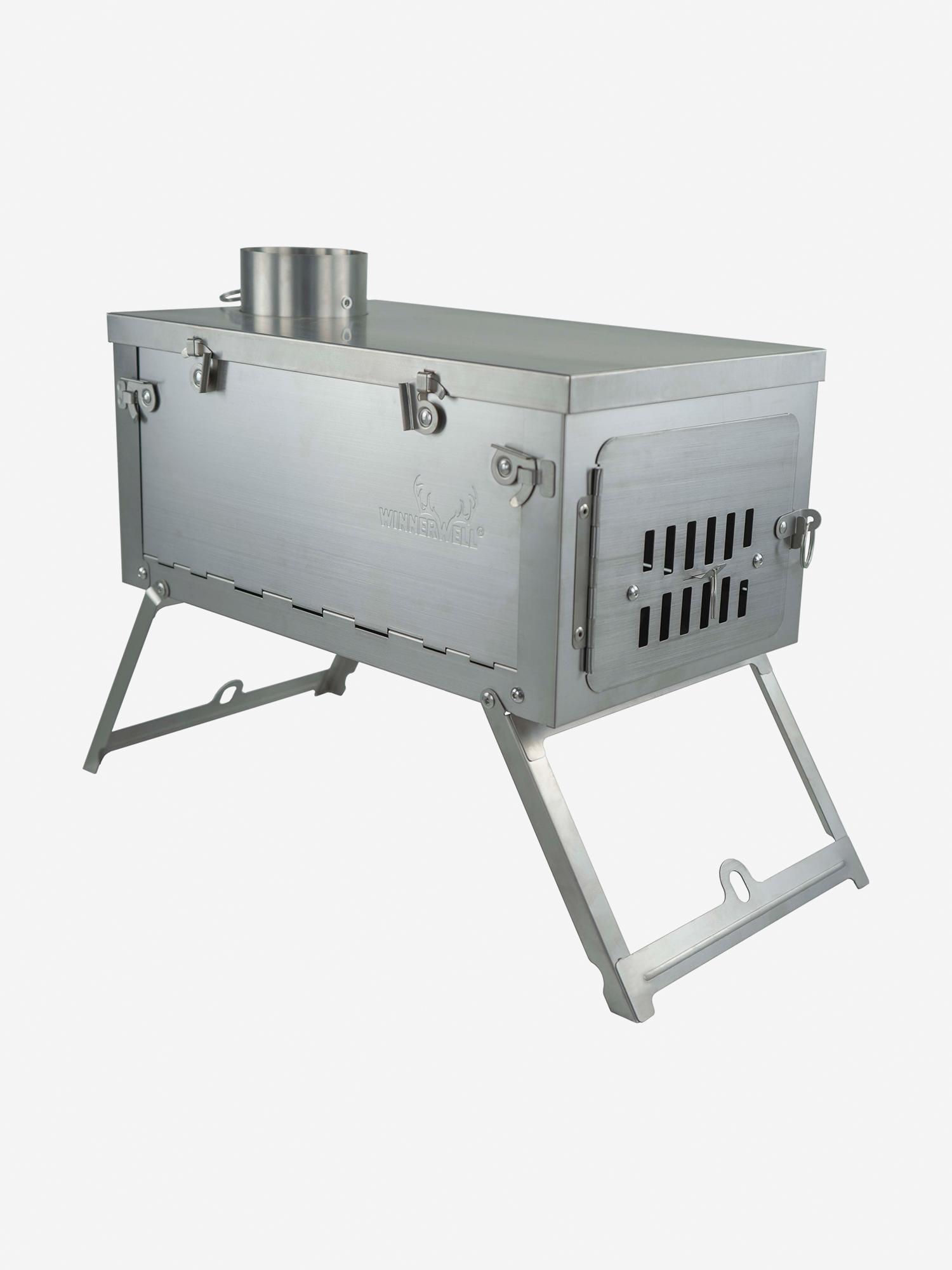 Изображение товара Складная туристическая печь Winnerwell Fastfold Plus Nested Pipe Large