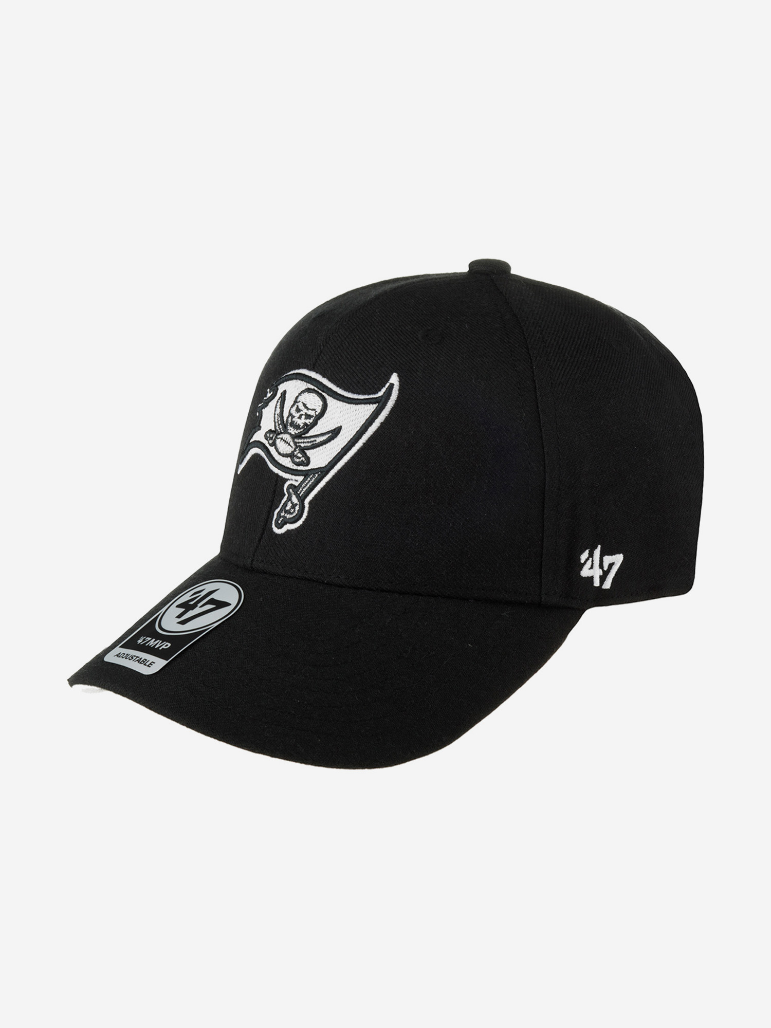 

Бейсболка 47 BRAND F-MVP30WBV-BKW Tampa Bay Buccaneers NFL (черный), Черный
