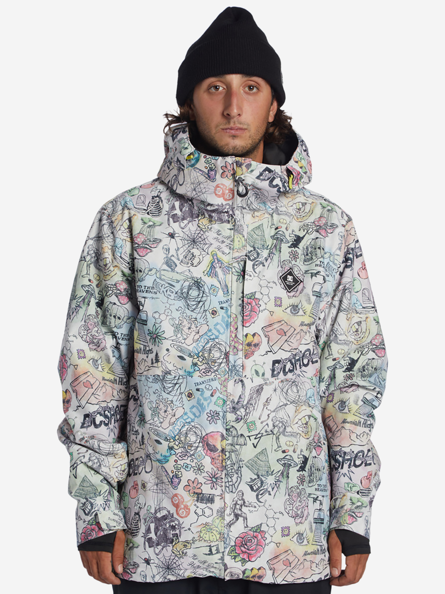 

Куртка утепленная мужская DC Shoes Basis Print Xwbg, Мультицвет