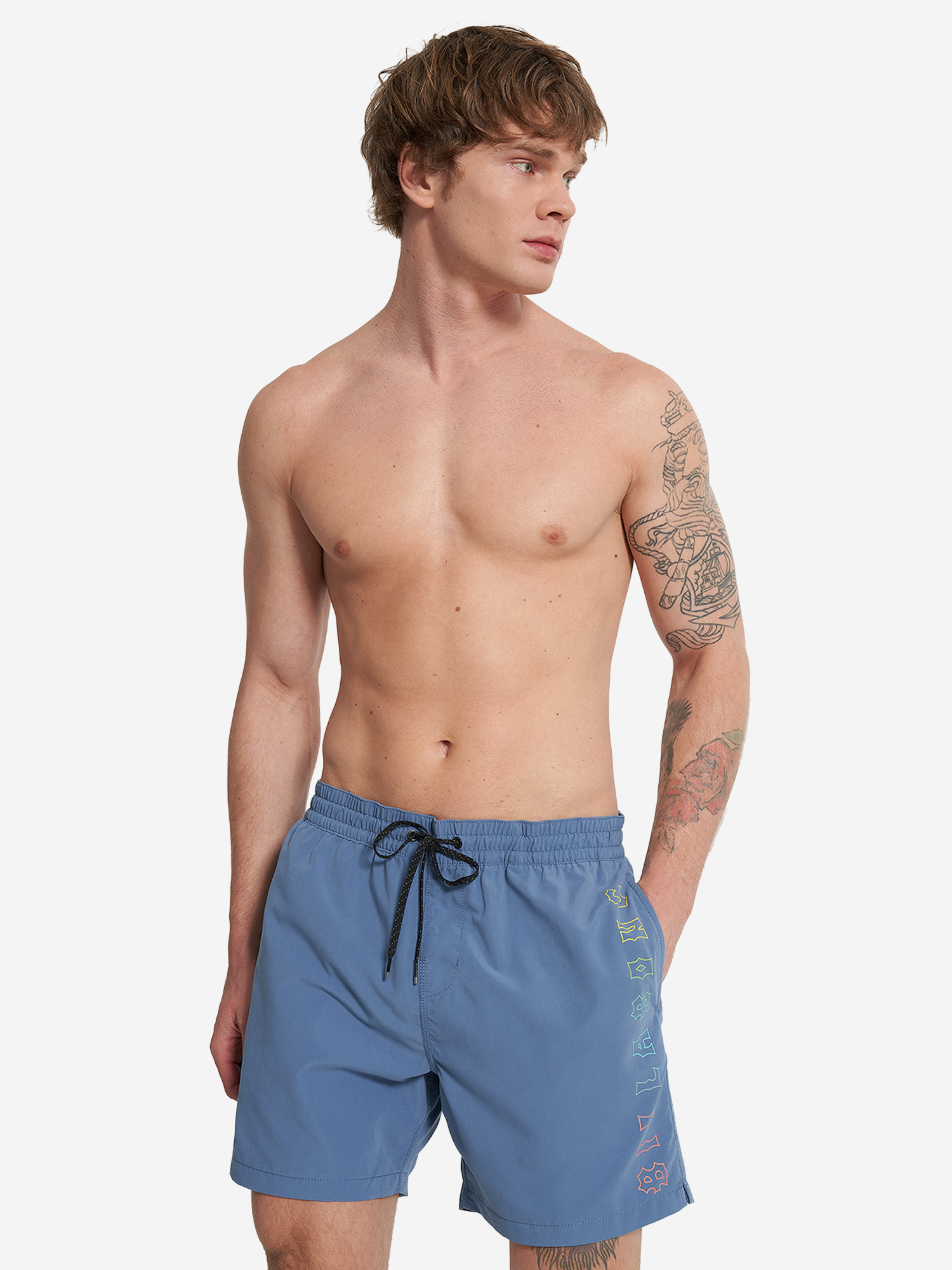 Шорты плавательные мужские Billabong All Day Heritage, Синий