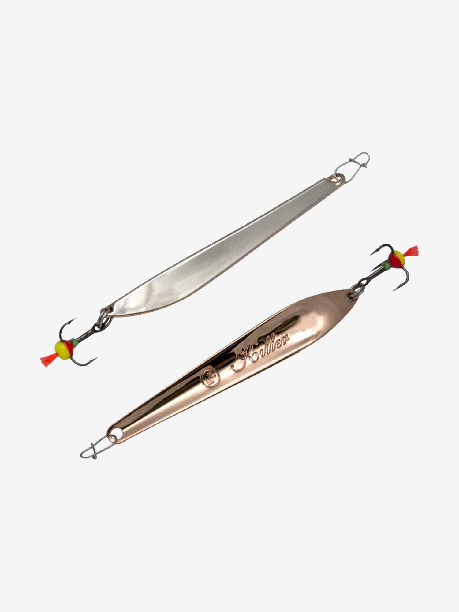 

Блесна для рыбалки ECOPRO Killer, 80мм, 13г,S/C, вертикальная, Серебряный