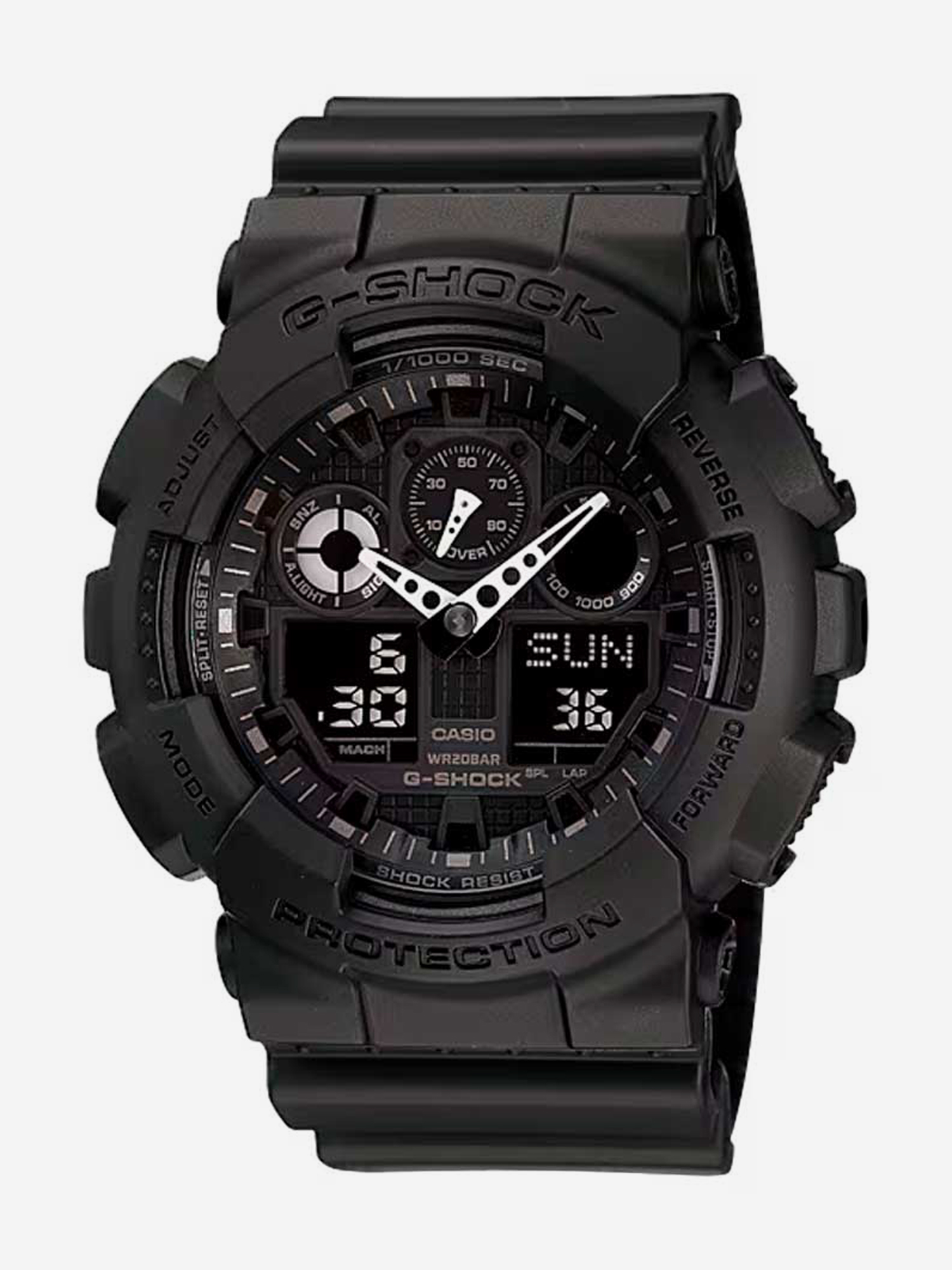 

Наручные часы Casio G-SHOCK GA-100-1A1, Черный