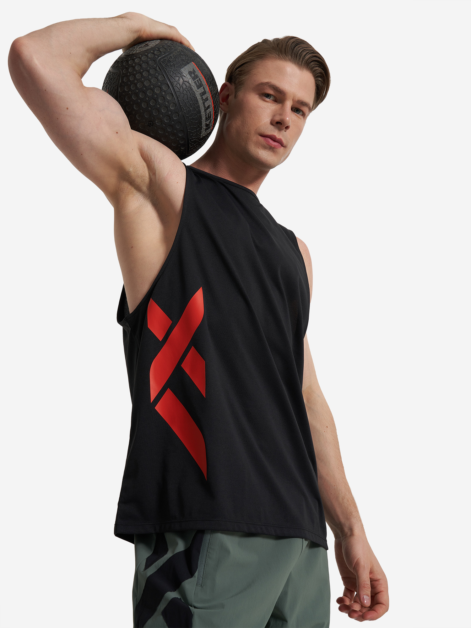фото Майка мужская athlex, черный