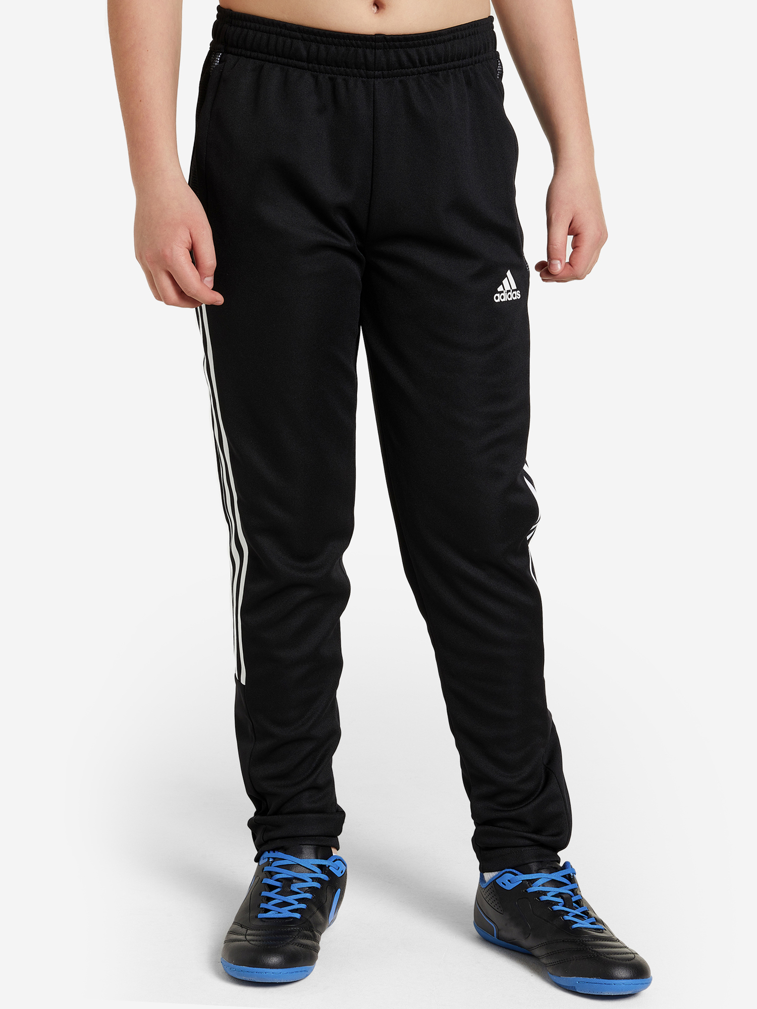 Брюки для мальчиков adidas Tiro 21, Черный пояс для единоборств adidas club 240см adib220 красный